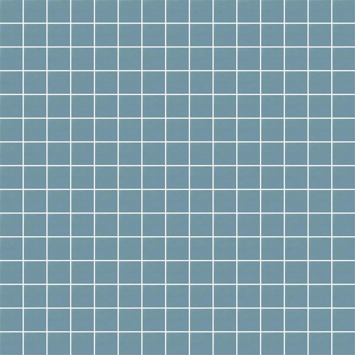 Glass Mosaic Tile Trend-Vi Vitreo 143 Cyan 20x20mm  Glass Mosaic Tile Trend-Vi Vitreo 143 Cyan 20x20mm