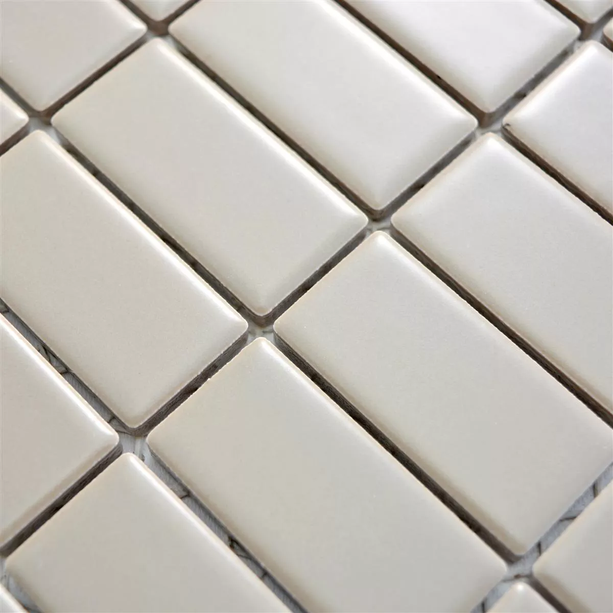 Ceramic Mosaic Tiles Adrian Mud Mat Rectangle