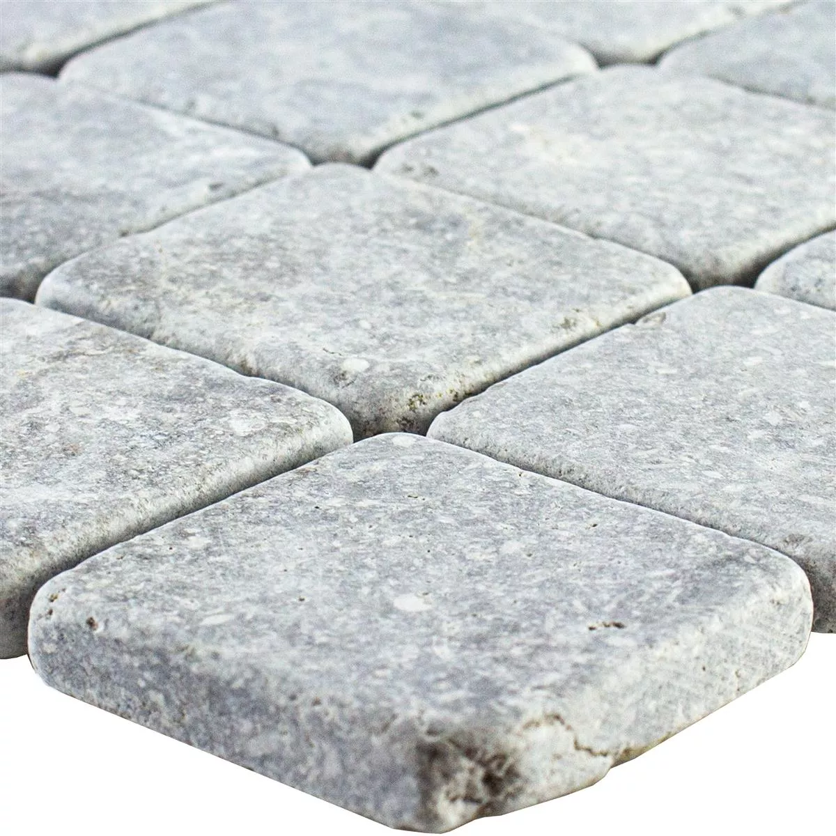 Natural Stone Marble Mosaic Zaria Light Grey Natural Stone Marble Mosaic Zaria Light Grey