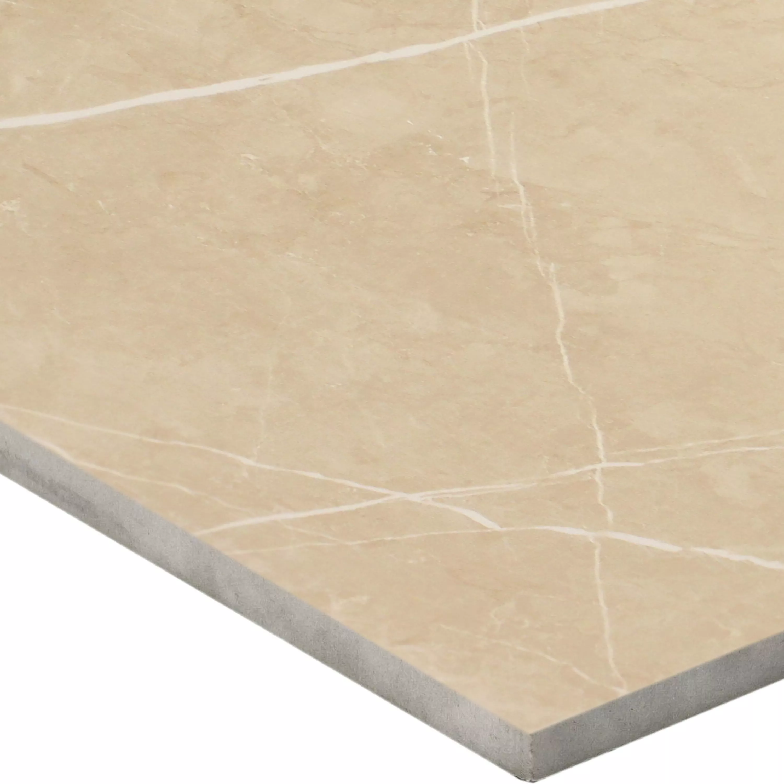 Floor Tiles Astara Natural Stone Optic Polished Beige 60x60cm