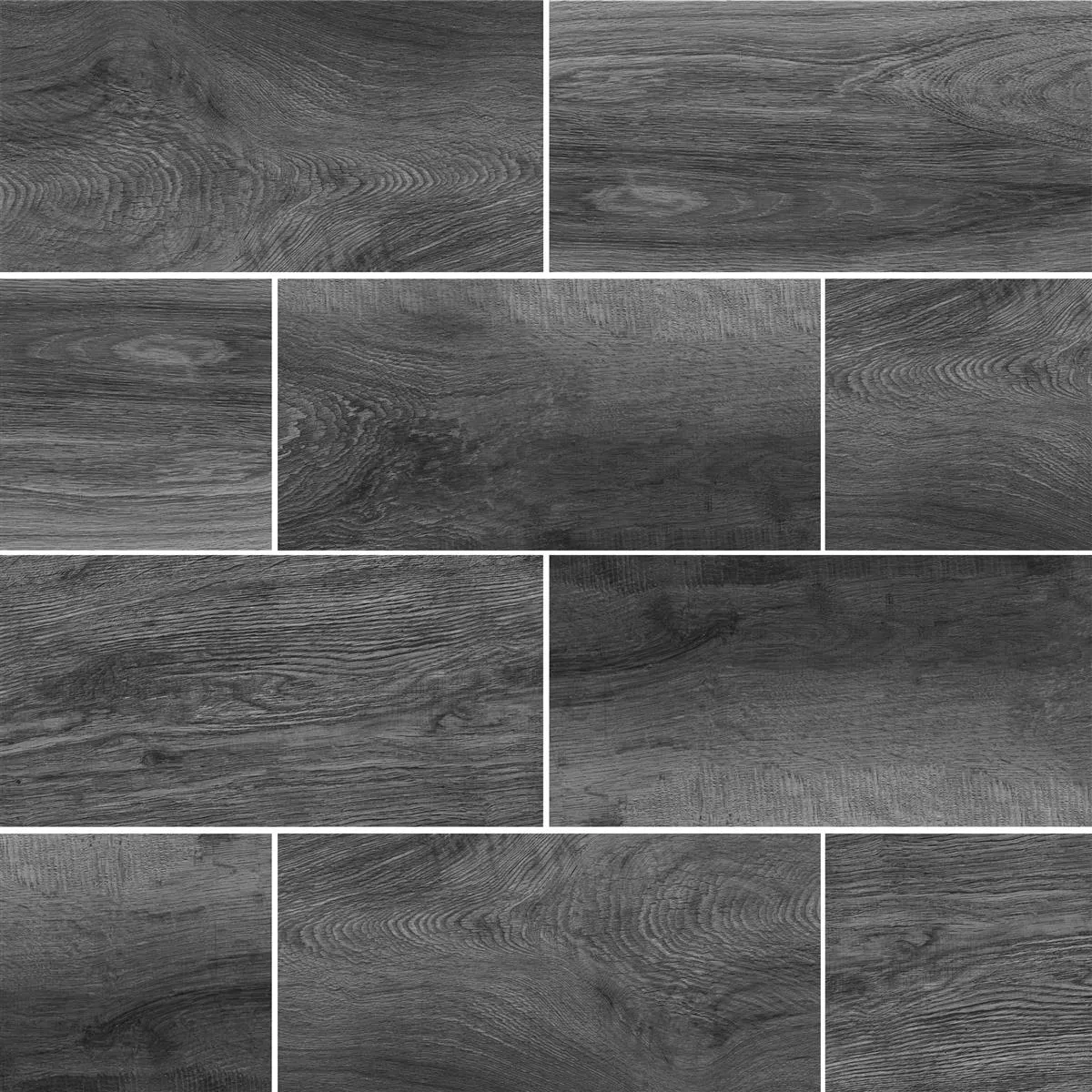 Sample Floor Tiles Goranboy Wood Optic Shadow 30x60cm / R10