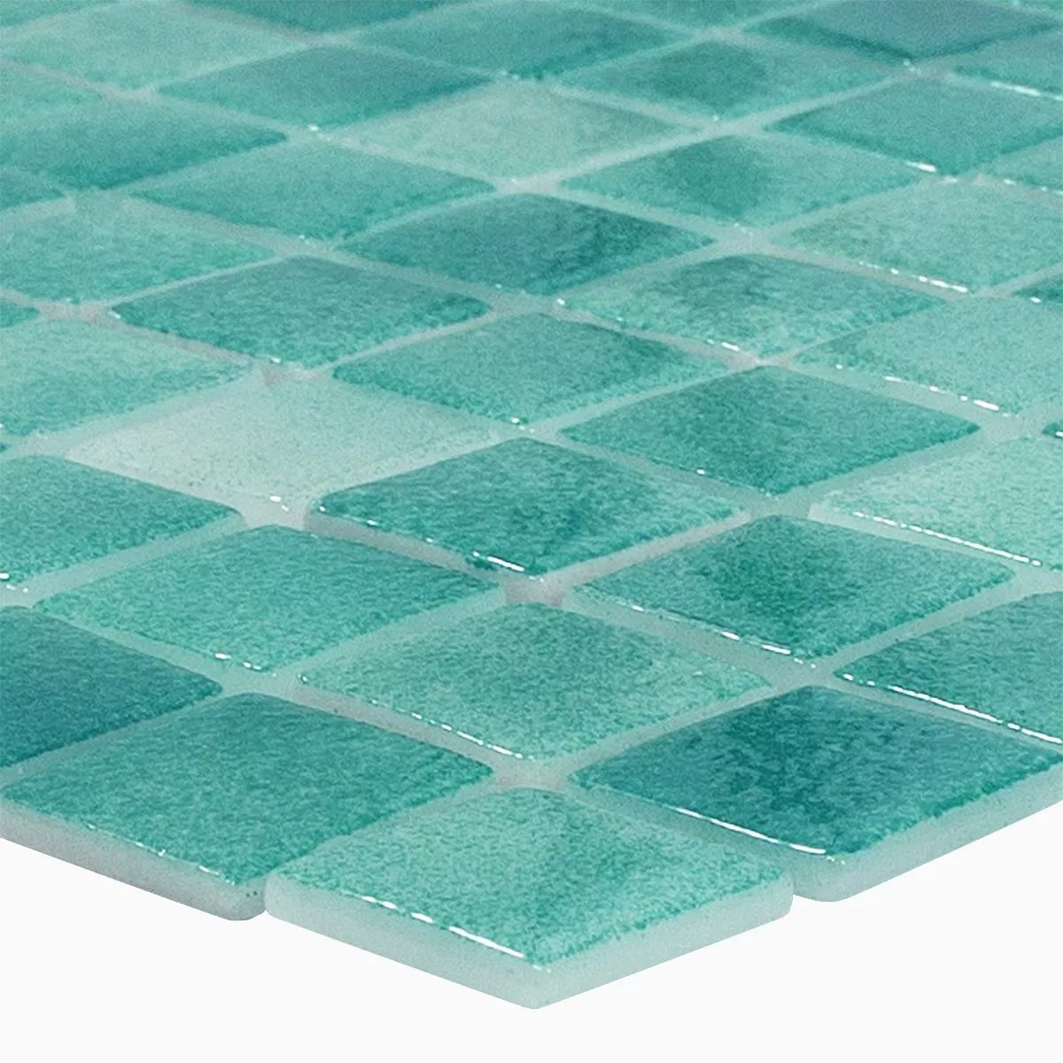 Glass Swimming Pool Mosaic Lagoona Cyan Glass Swimming Pool Mosaic Lagoona Cyan