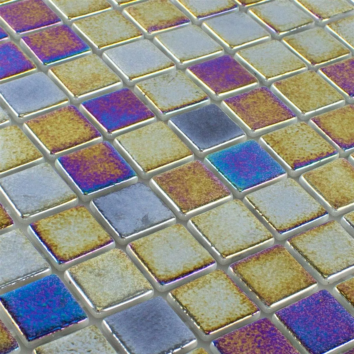 Sample Glass Swimming Pool Mosaic McNeal Petrol 25