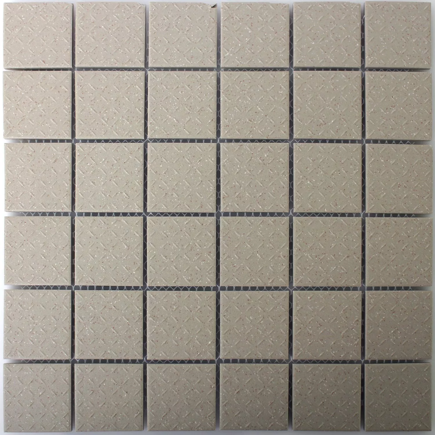 Mosaic Tiles Ceramic Beige Mat R11