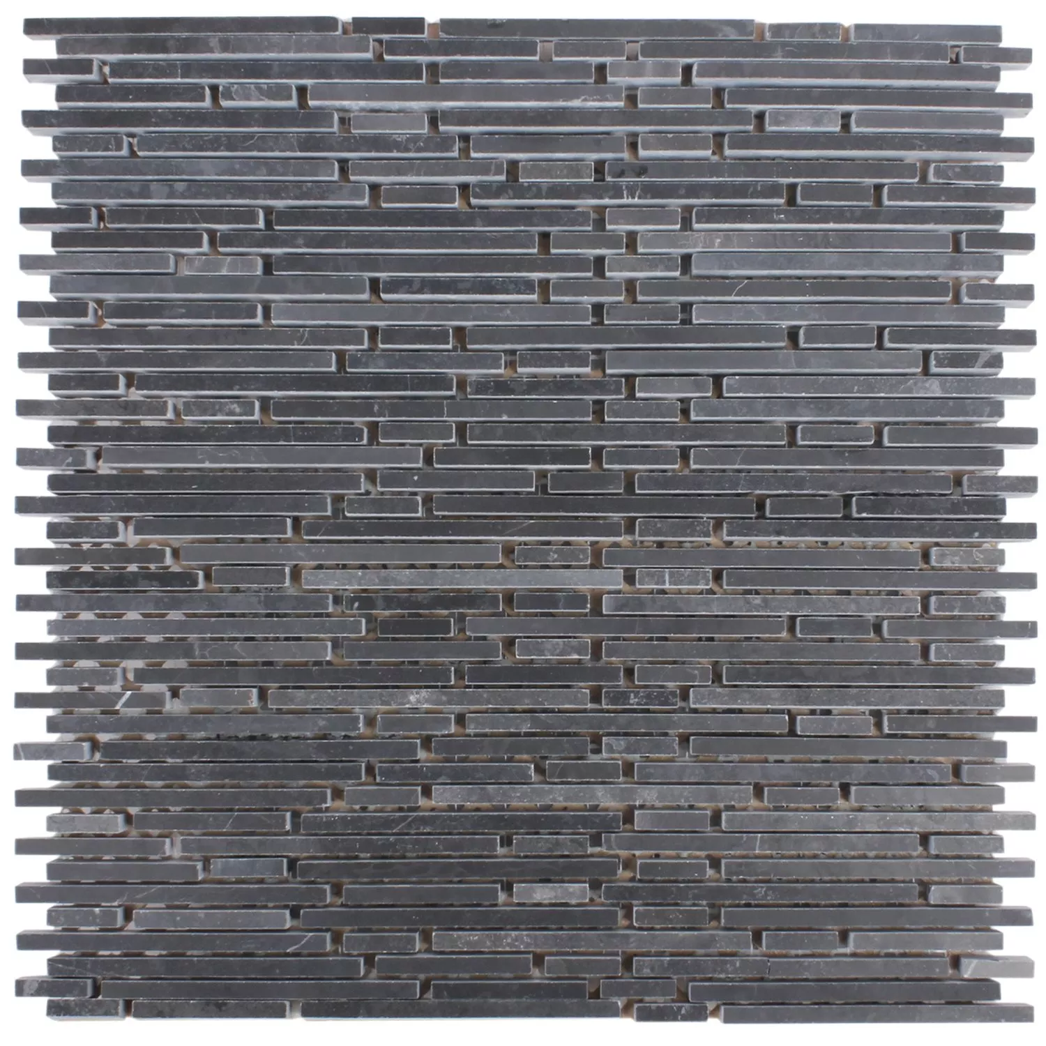 Sample Mosaic Tiles Marble Superslim Black