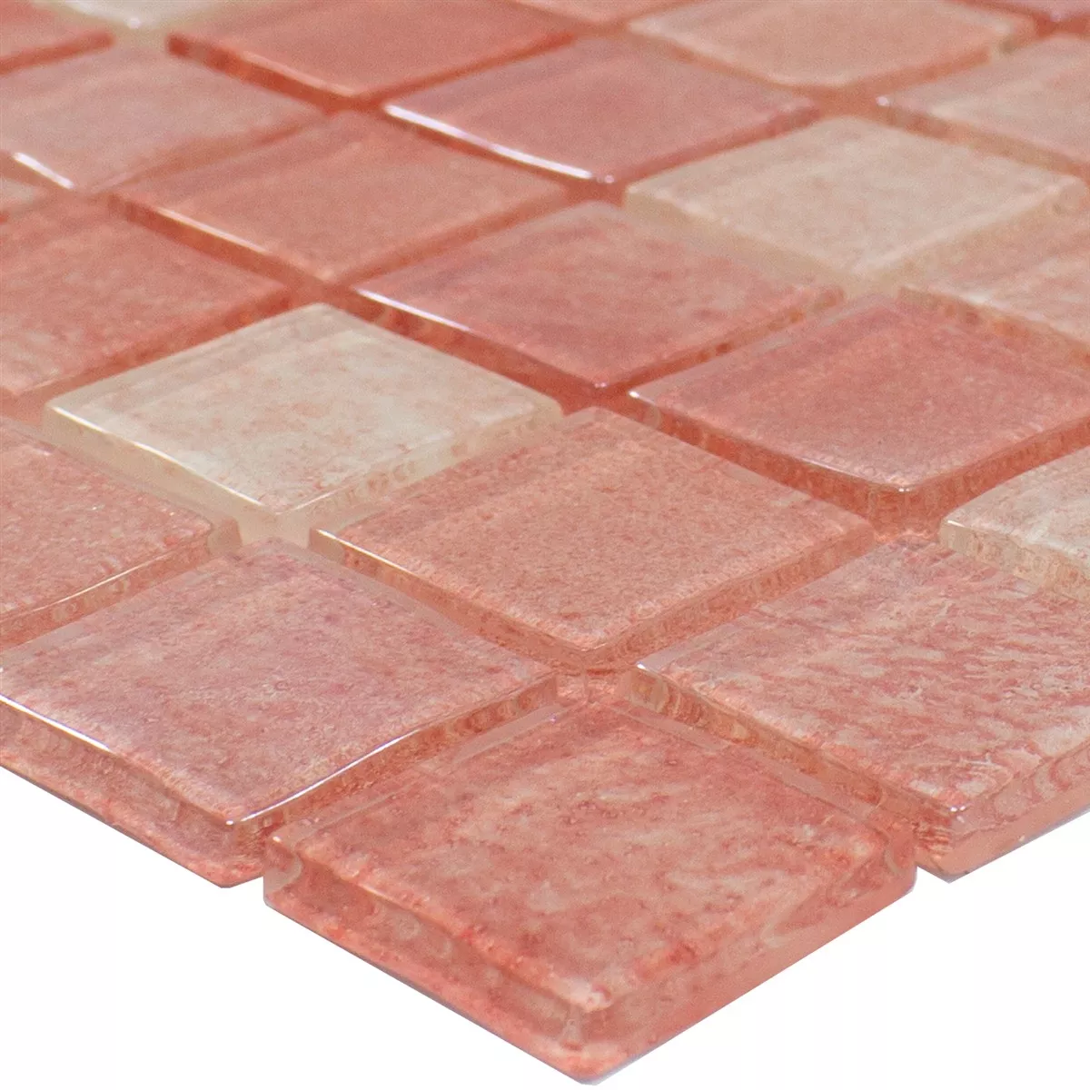 Glass Mosaic Novigrad Pink 23x23x4 mm