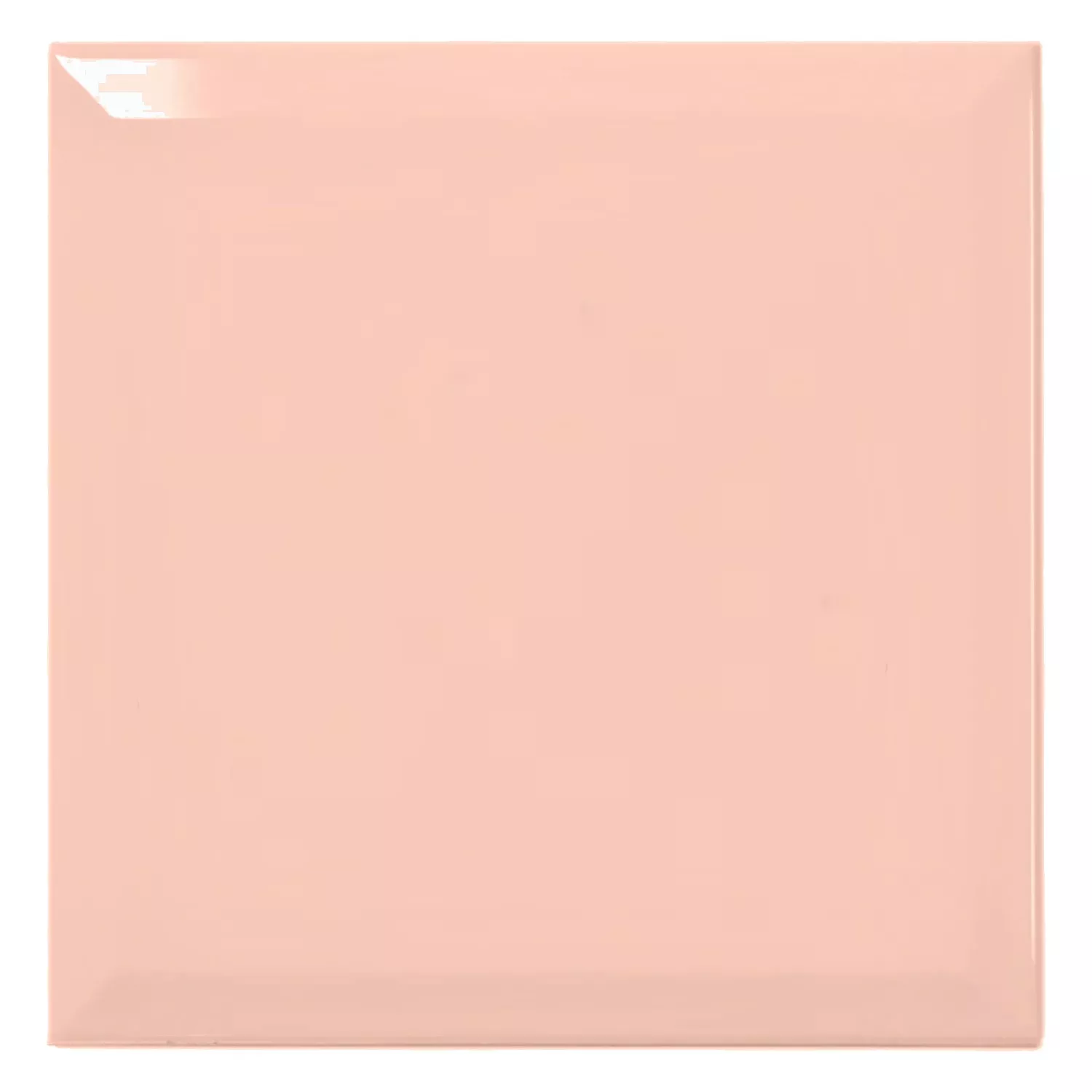 Metro tile Orange Glossy 20x20 cm Facet Freetown Salmon