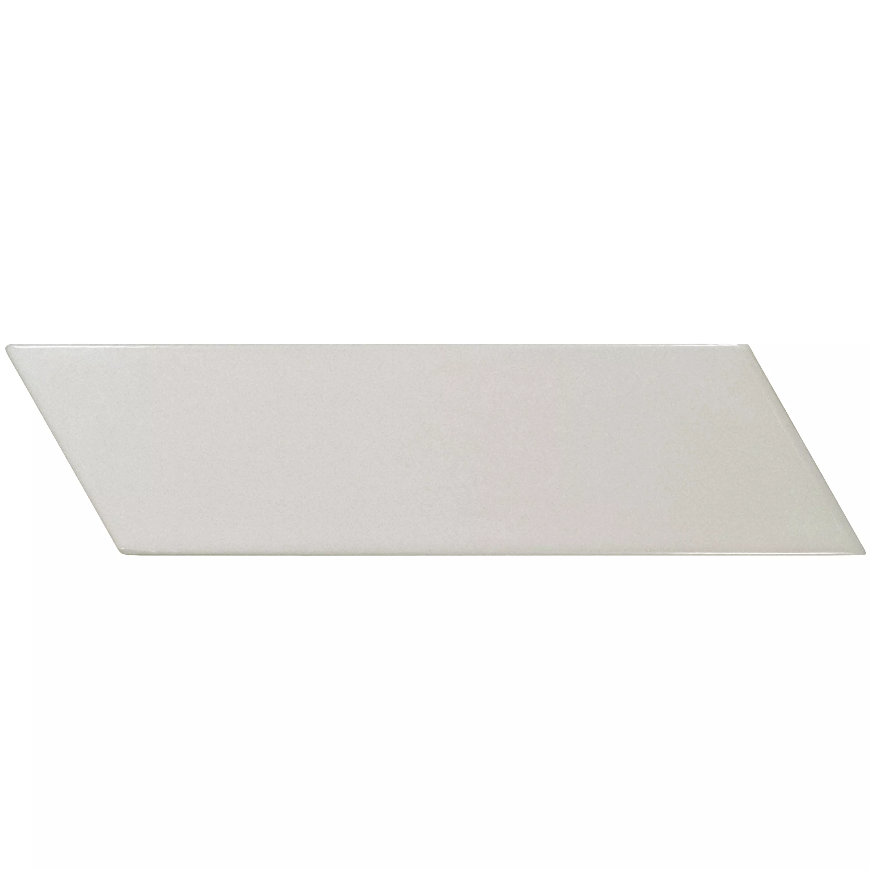 Sample Wall Tiles Silex 18,6x5,2cm Light Grey Obliquely Right