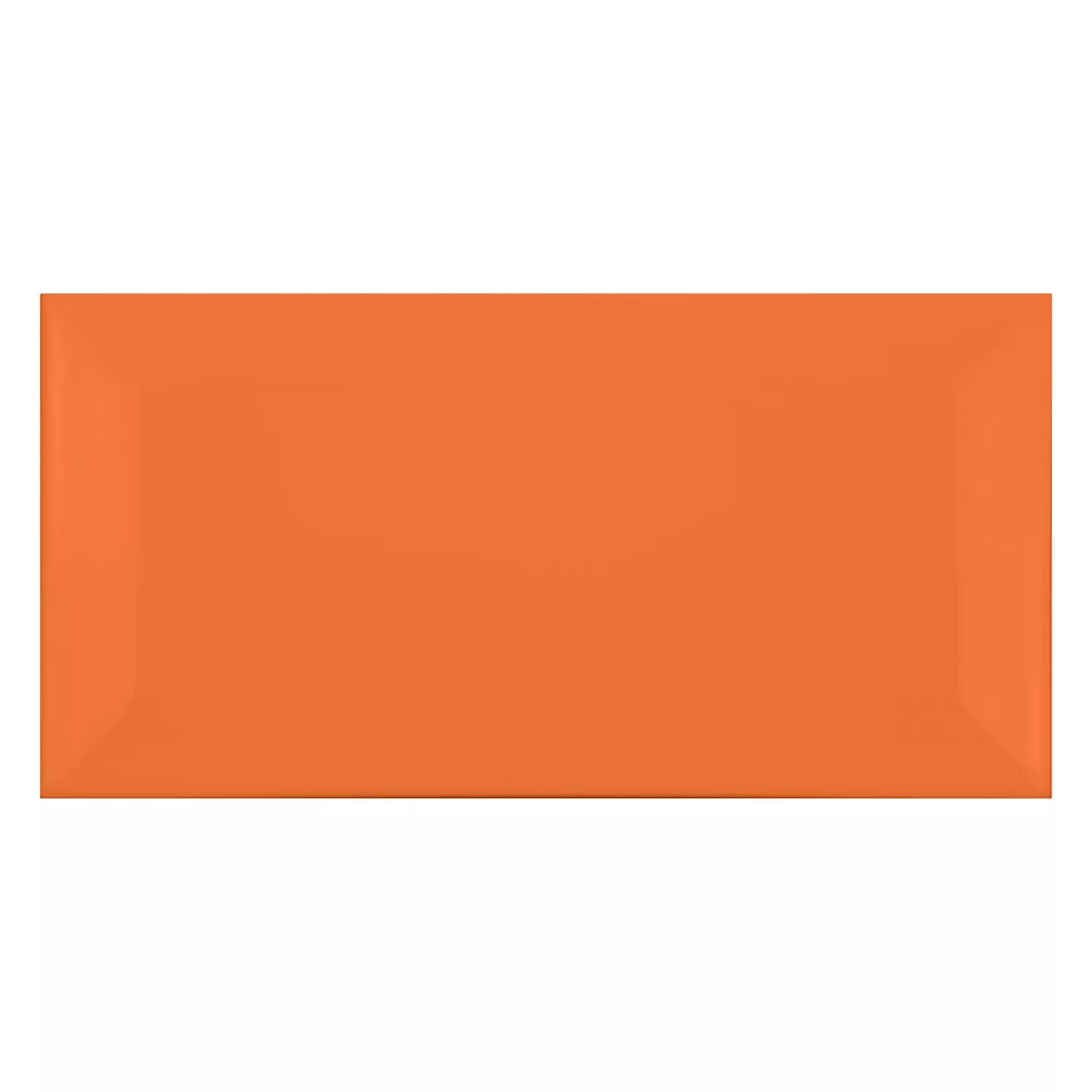 Metro tile Orange Mat 7,5x15 cm Facet Pitcox Naranja