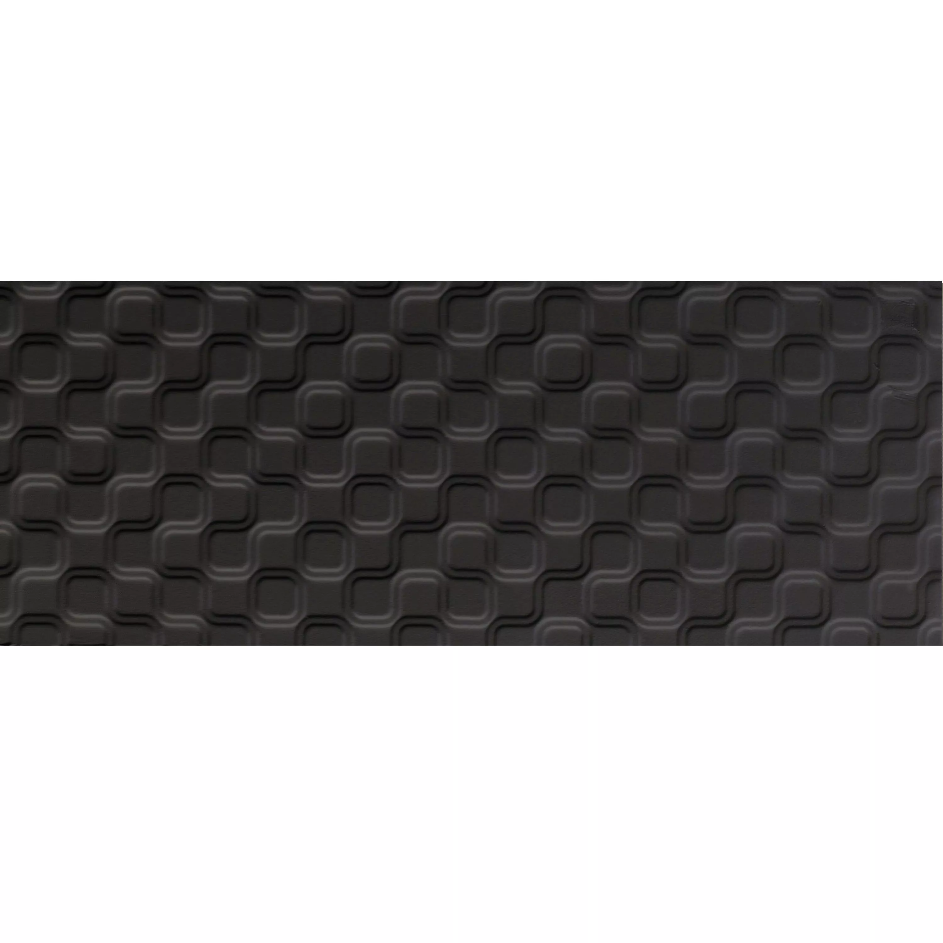 Sample Wall Tiles Swissland Nano Mat 15x40cm Black