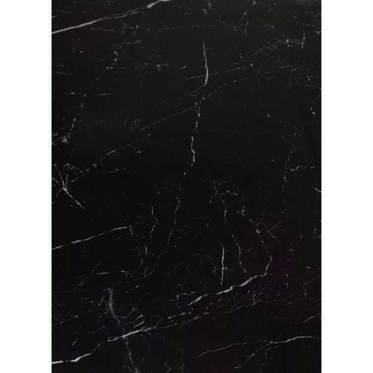 Floor Tiles Cardiff Marble Optic Polished Black White 60x120cm