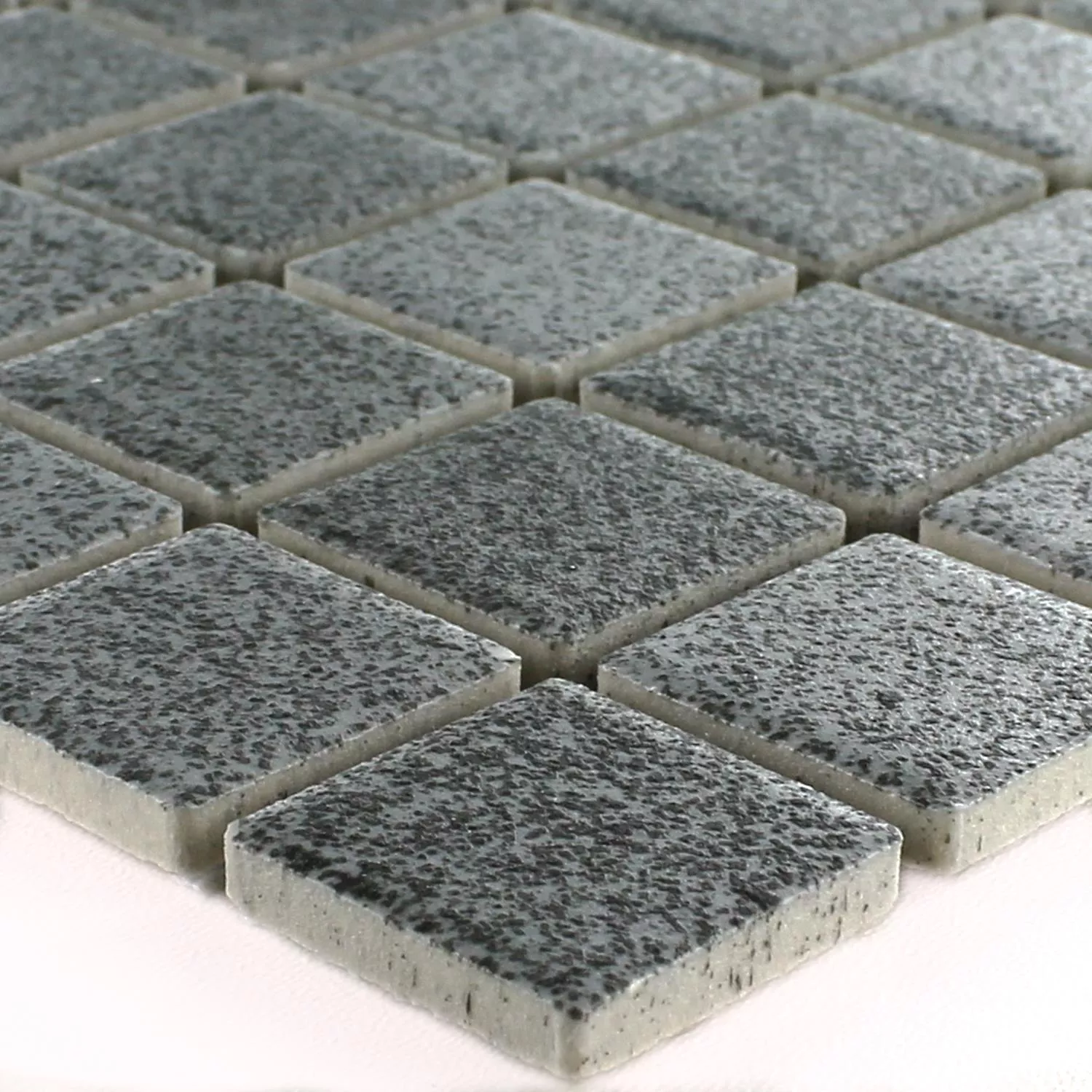 Sample Mosaic Tiles Ceramic Shalin Stonegrey Non-Slip Q25