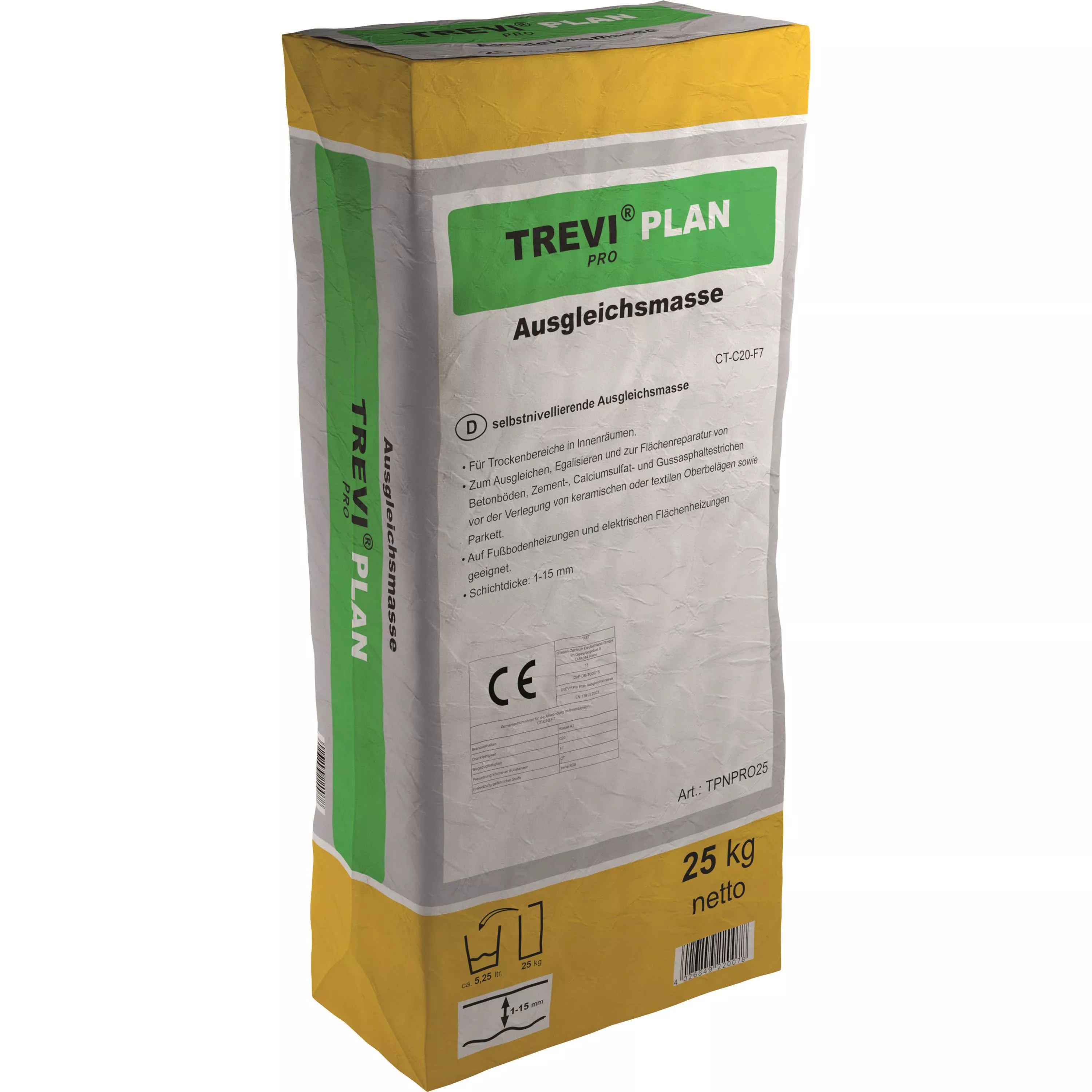 Trevi Pro Plan Floor Leveling Self-Leveling (25KG)
