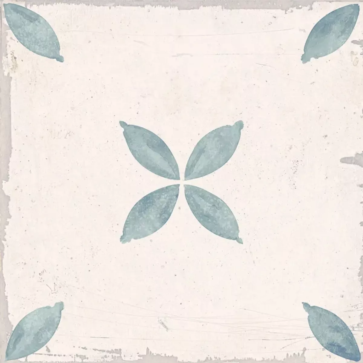 Bodenfliesen Zementoptik Pelin Hellblau Creme