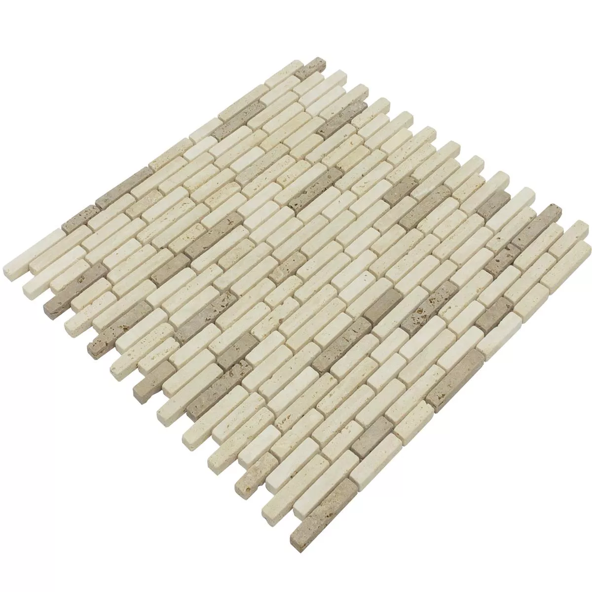 Sample Marble Natural Stone Mosaic Tiles Tuscania Brick Beige