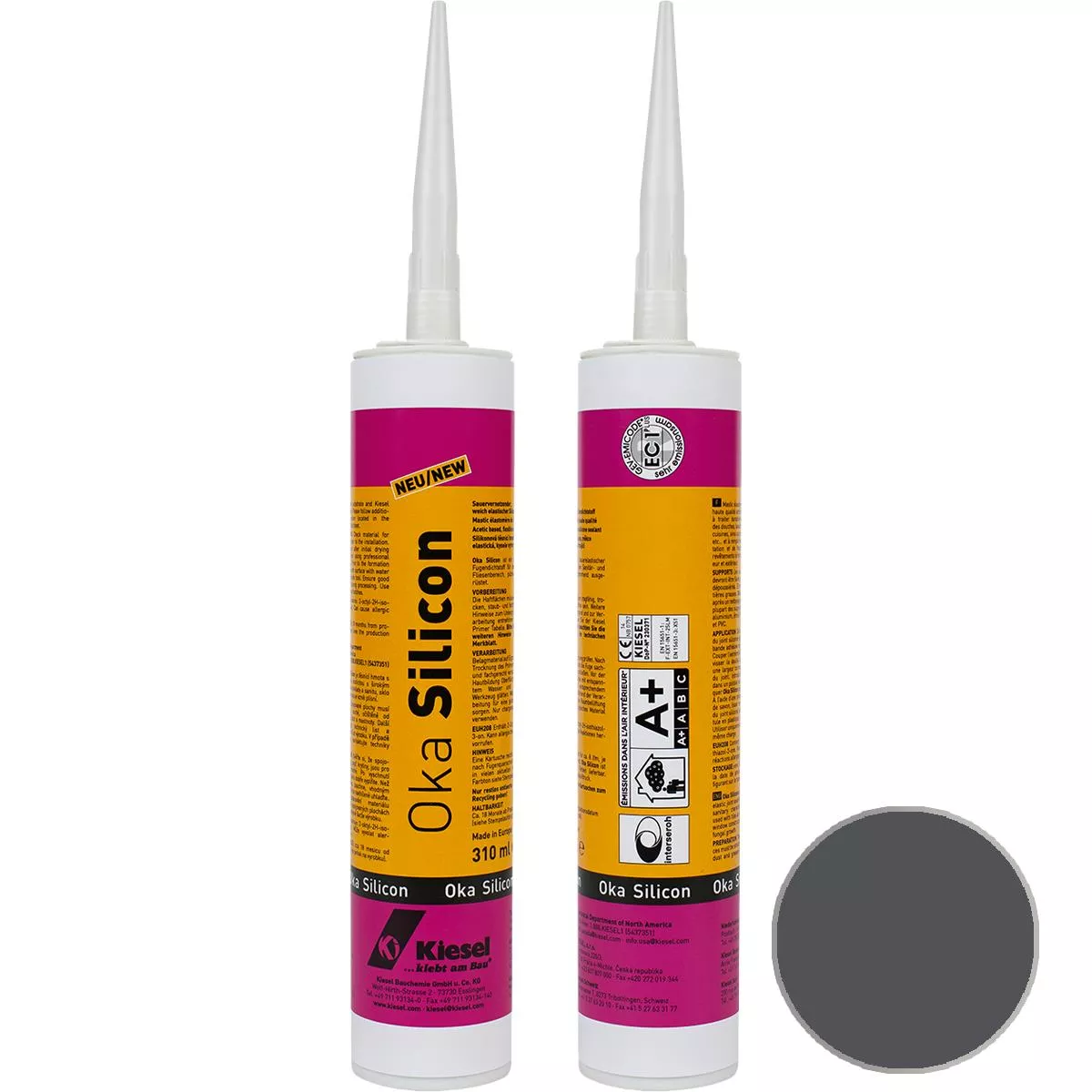 OKA SILICON Silicone Sealant Slate 310 ml