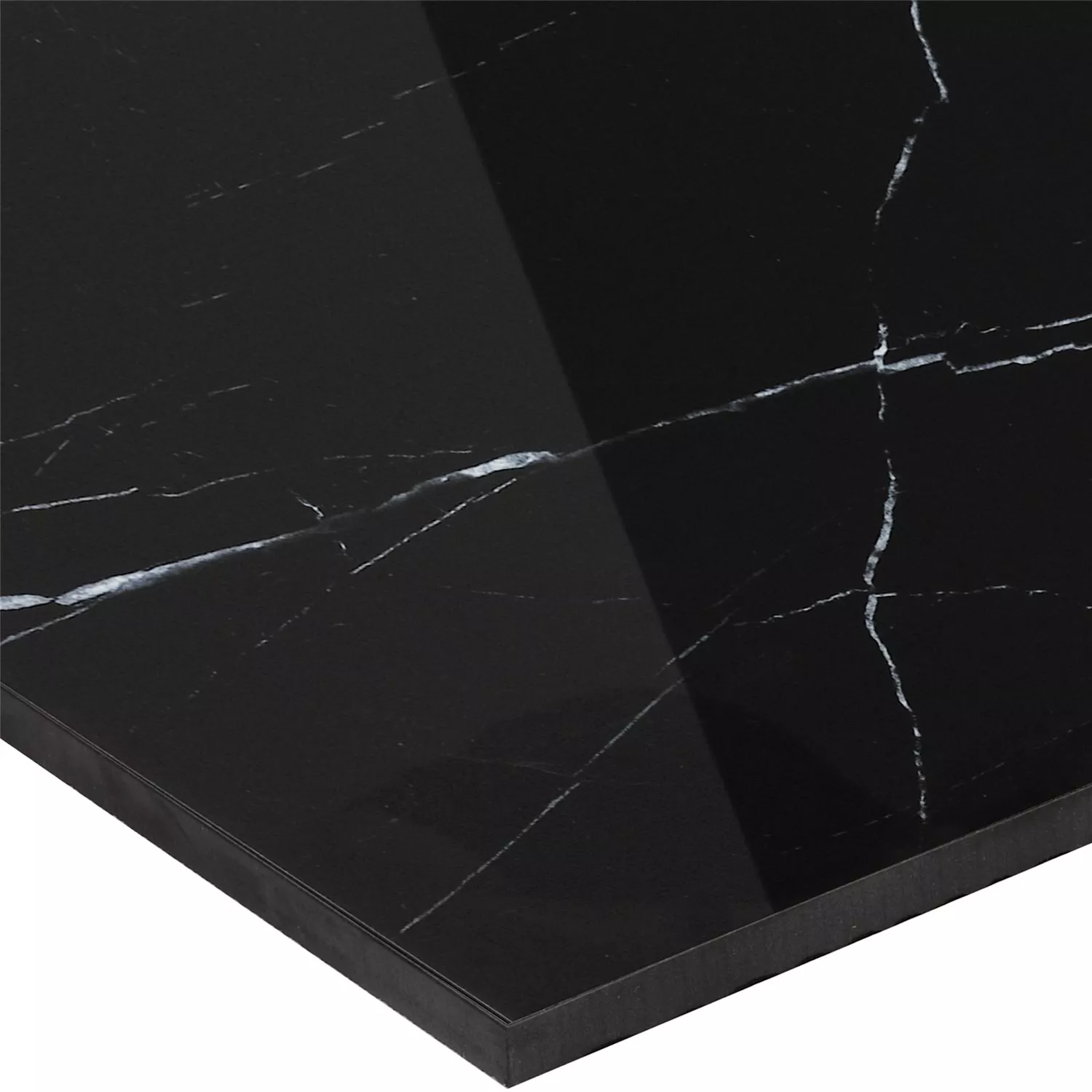 Natural Stone Optic Tiles Discovery Nero 60x60cm