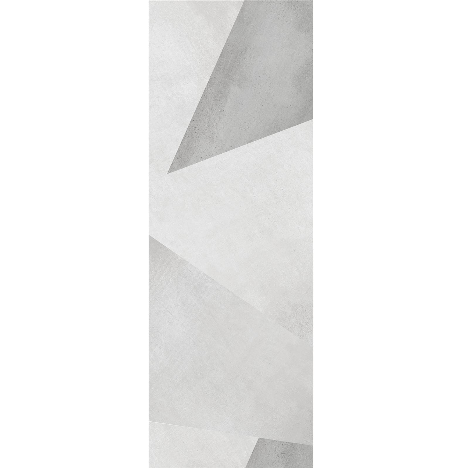 Wall Tiles Queens Rectified White Decor 7 30x90cm