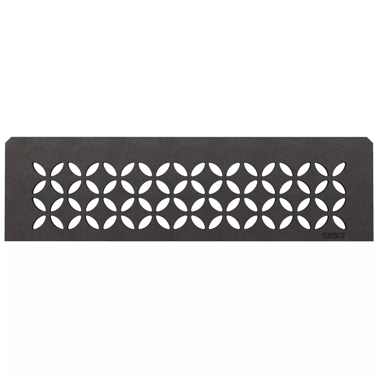 Niche wall shelf Schlüter rectangular 30x8.7cm floral anthracite