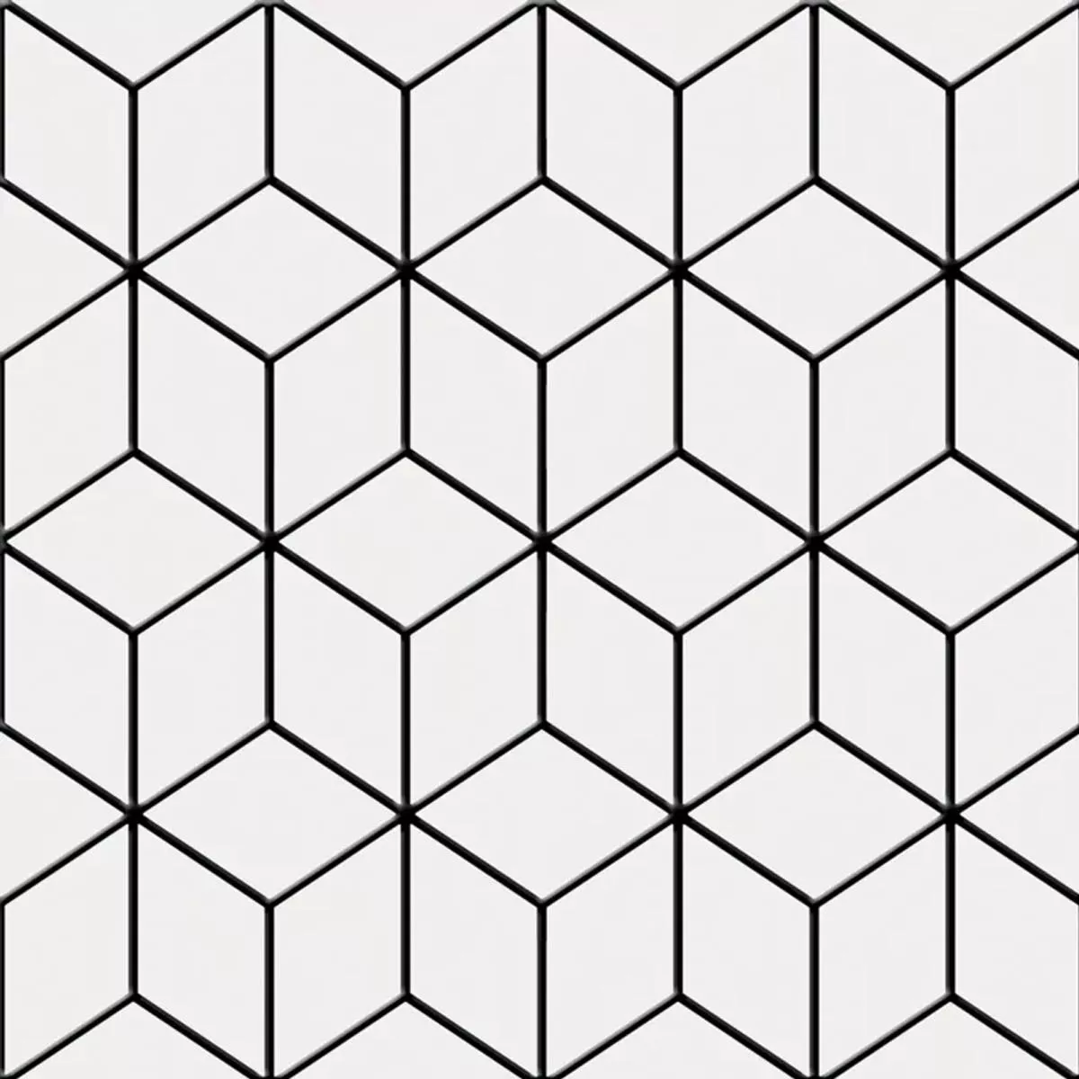 Skyros Black Blanc 25x25 cm