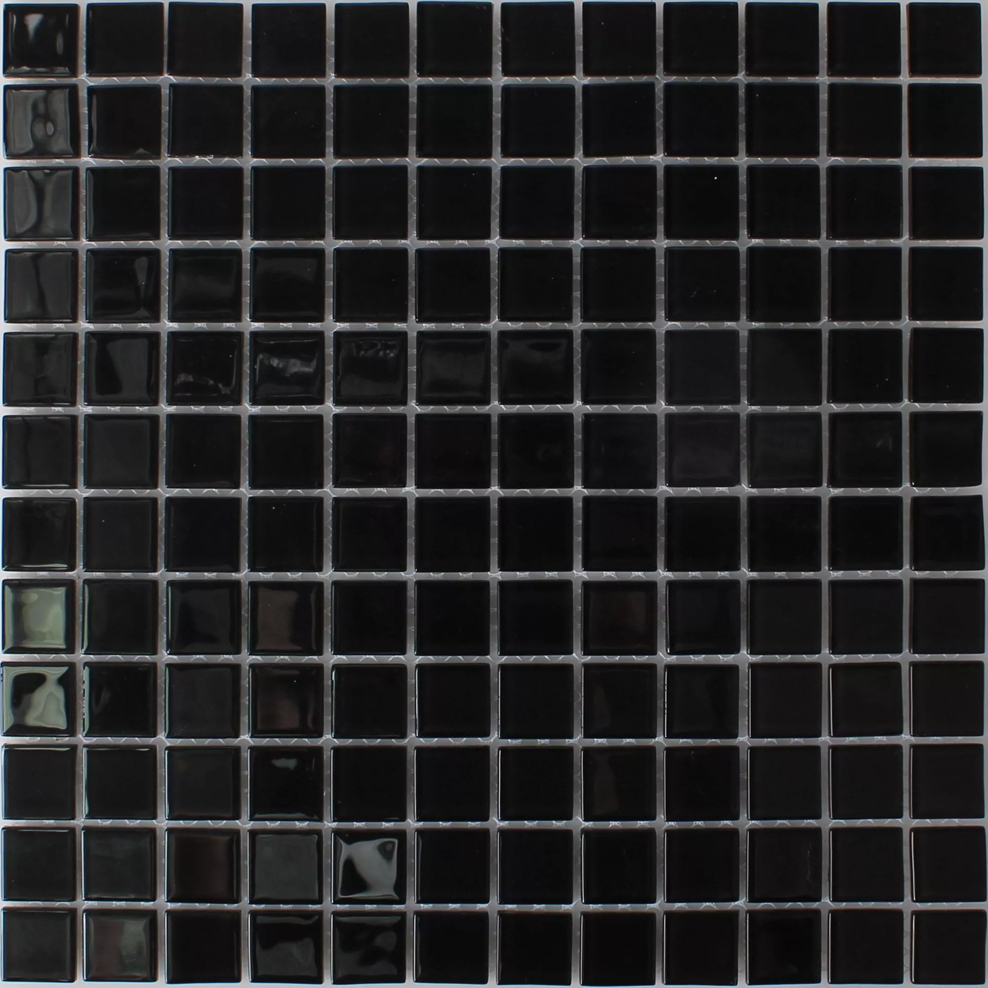 Glass Mosaic Tiles Florida Black