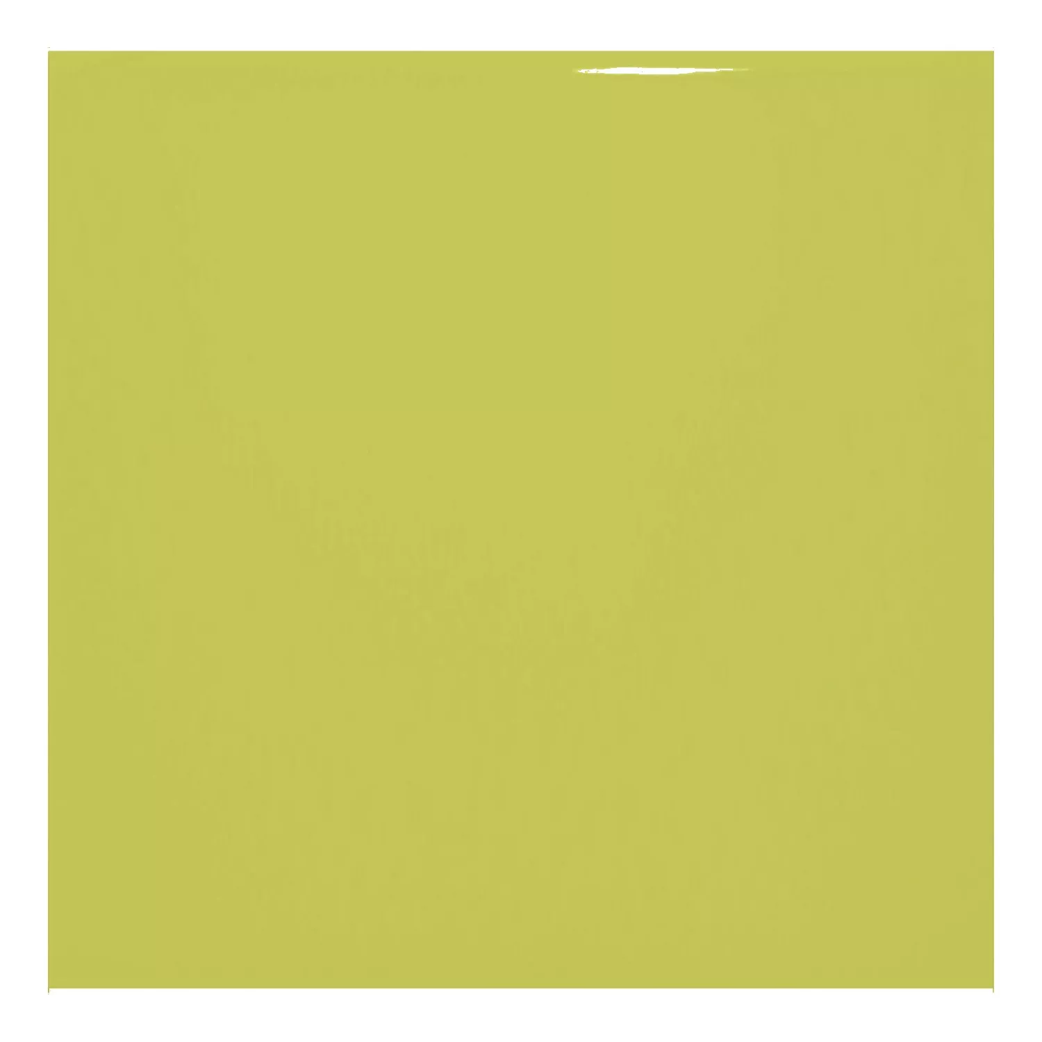 Metro tile Green Glossy 10x10 cm Without Facet Freyburg Pistacho