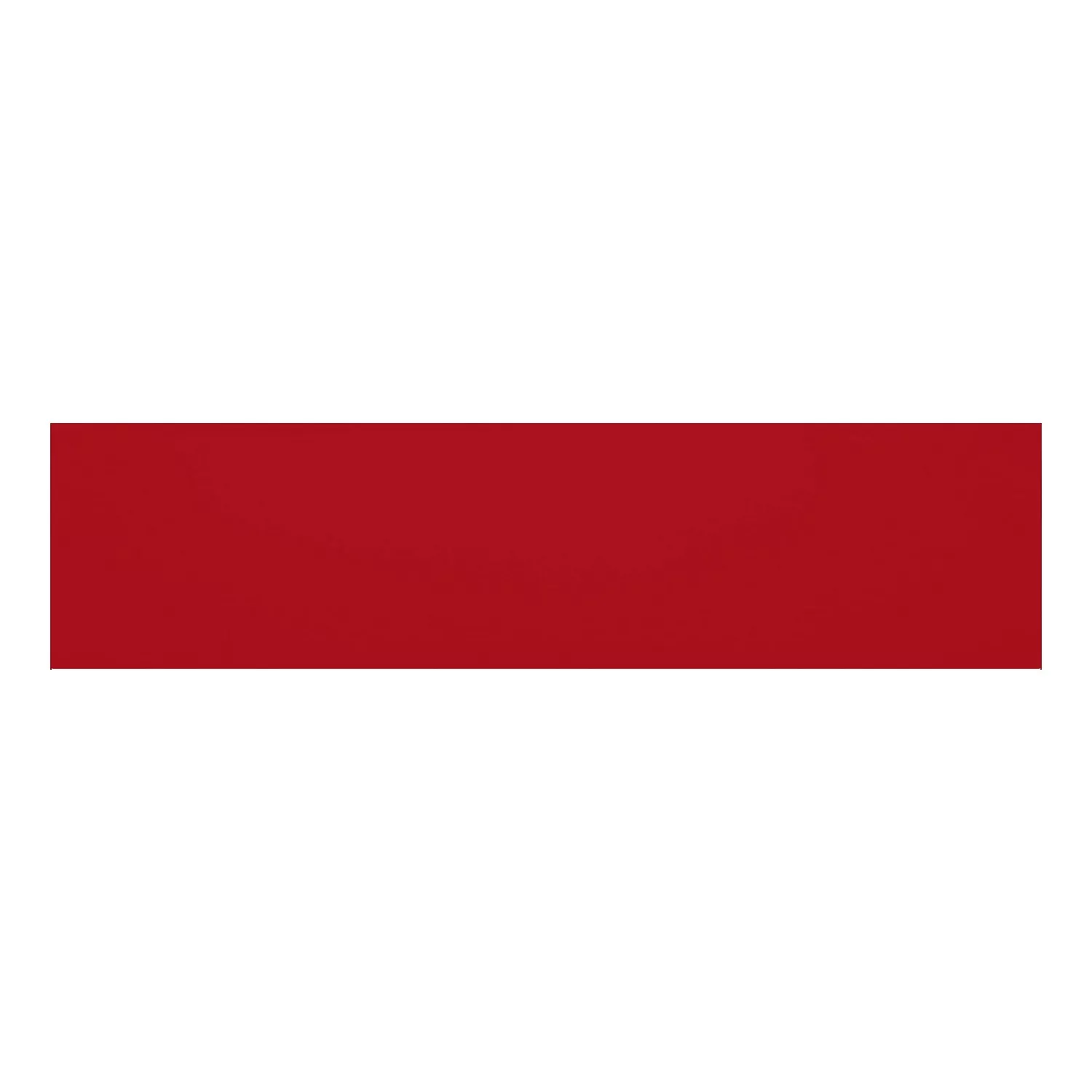 Metro tile Red Mat 7,5x30 cm Without Facet Swissland Fuego