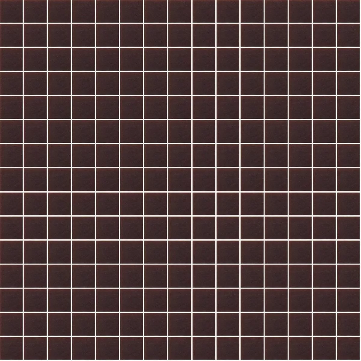 Glass Mosaic Tile Trend-Vi Vitreo 209 Brown 20x20mm