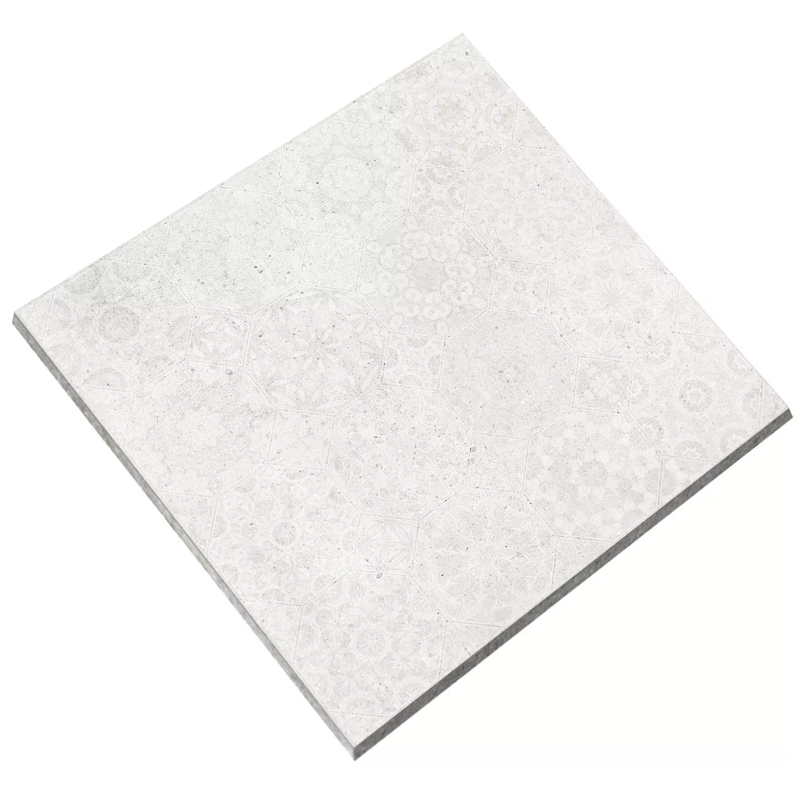 Floor Tiles Freeland Stone Optic R10/B Light Grey 60x60cm Decor