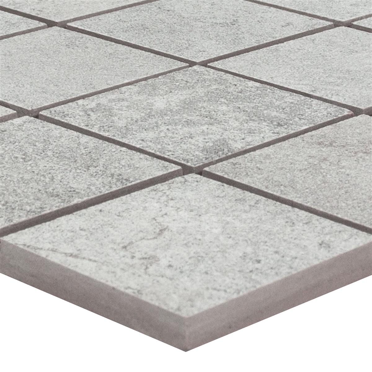 Ceramic Mosaic Tile Padua Stone Optic Grey