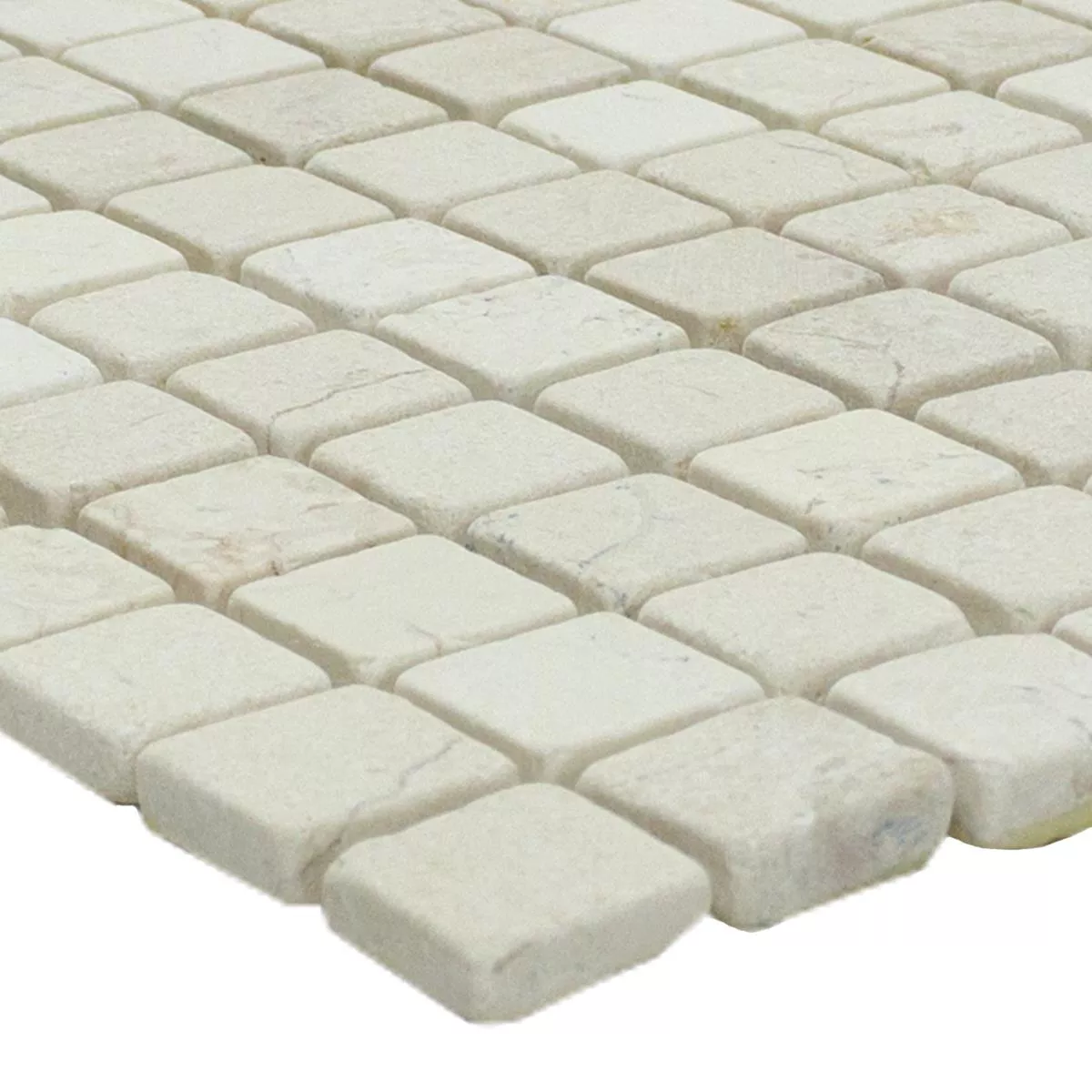 Natural Stone Mosaic Marble Vito Beige White