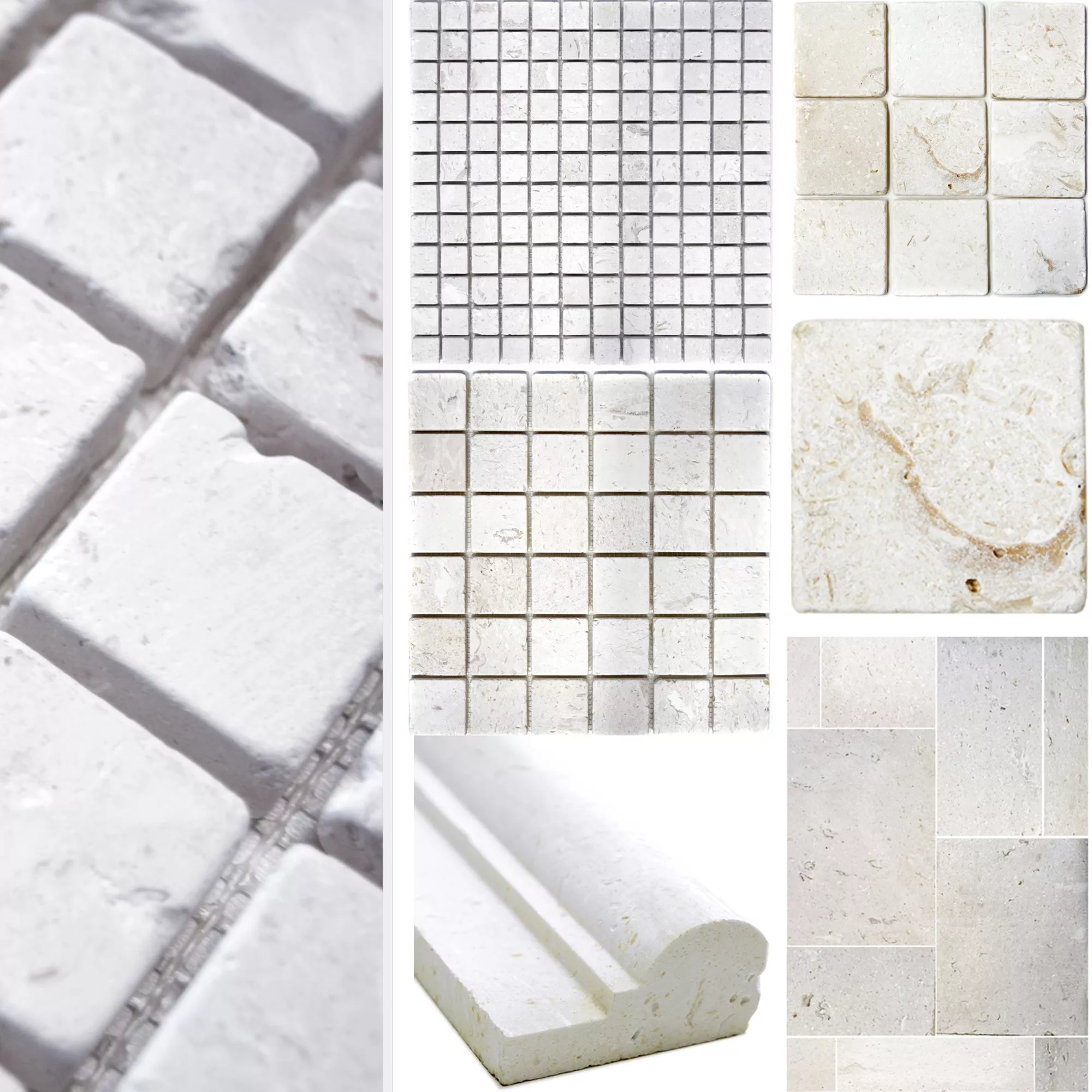 Natural Stone Tiles Limestone Allerona White