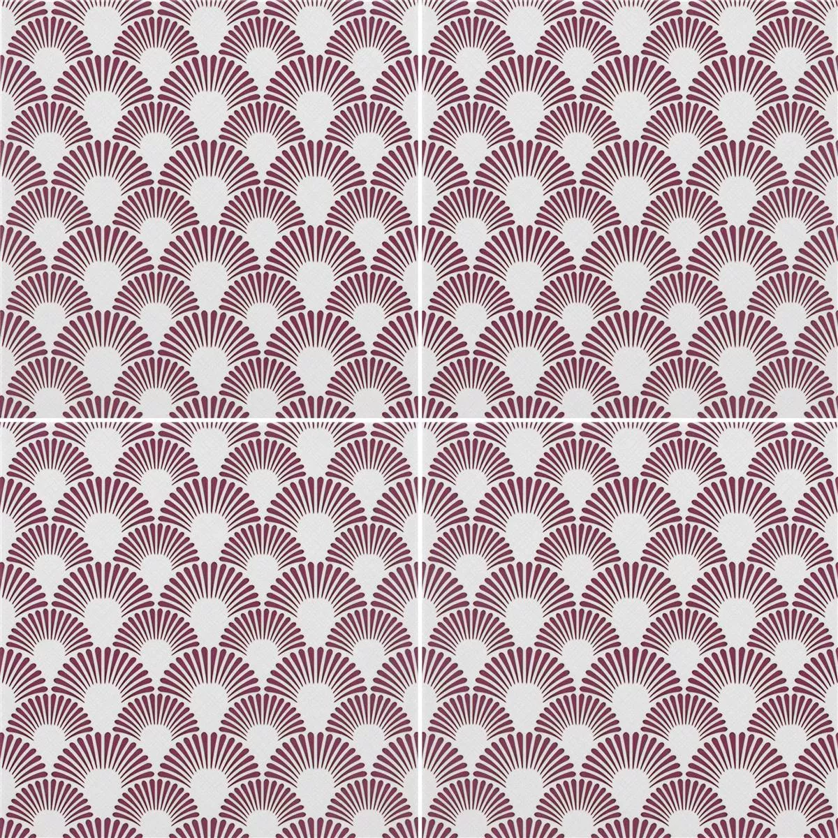 Floor Tiles Cement Optic Wildflower Pink Decor 18,5x18,5cm 