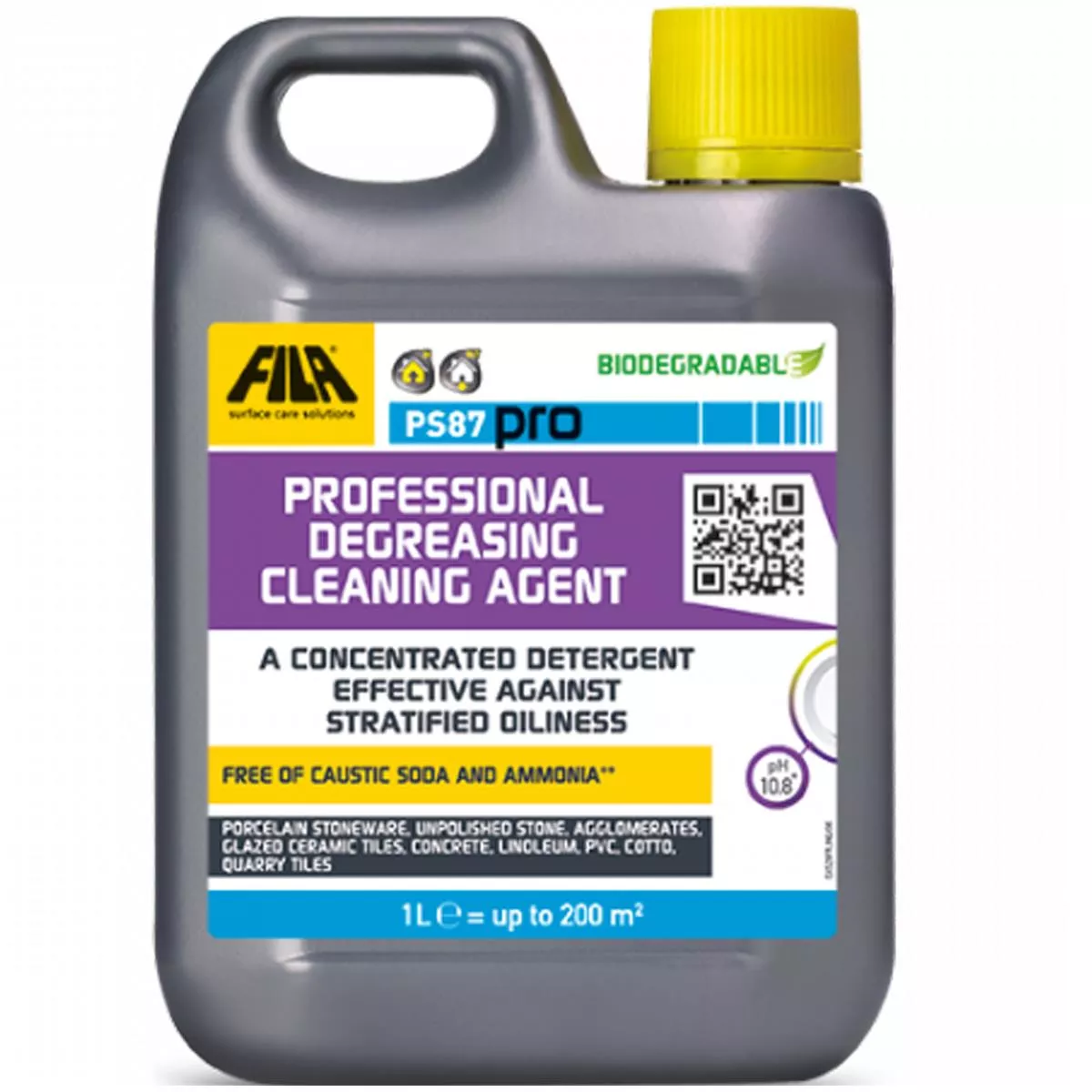 Fila PS87 PRO Cleaning and Degreasing 5 liters