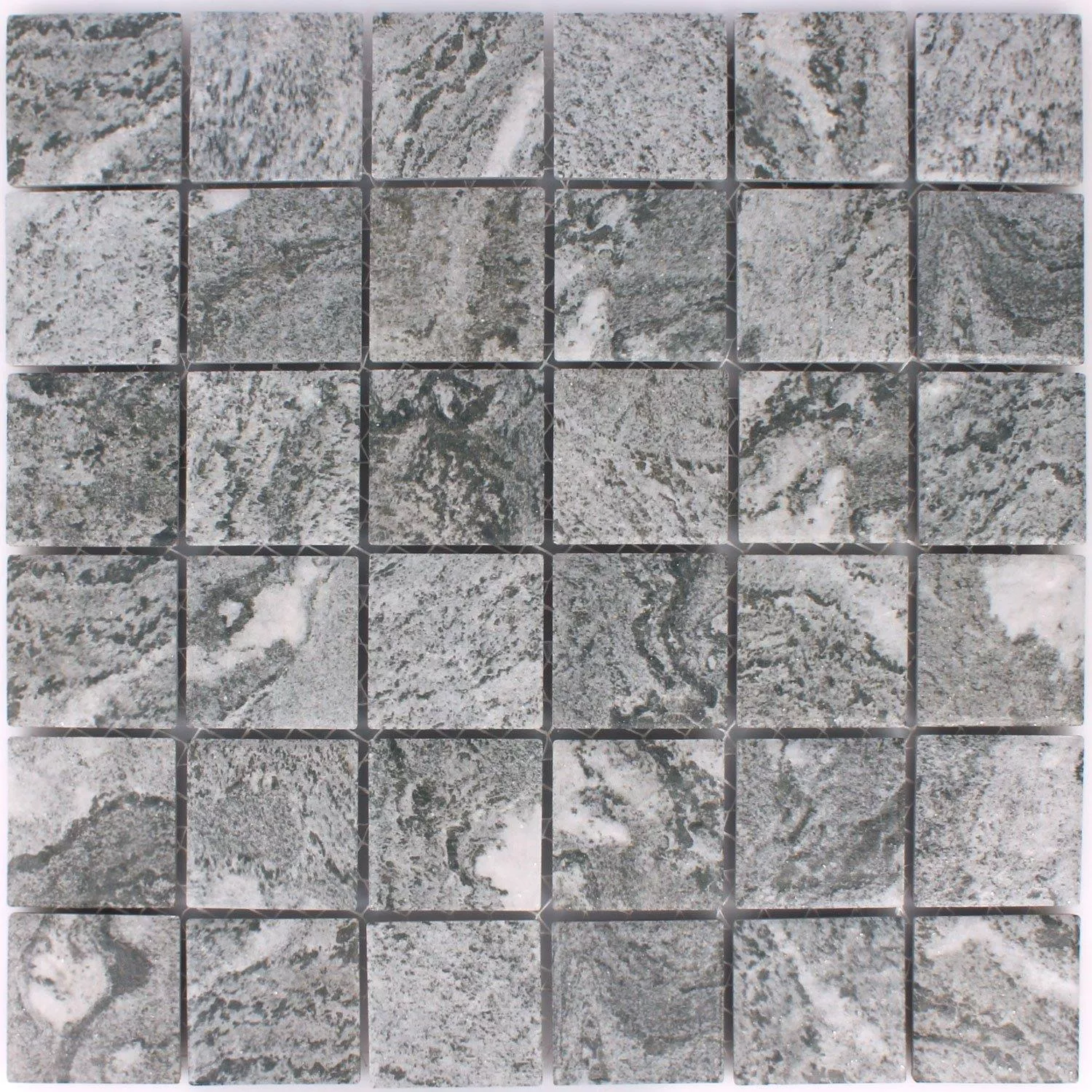 Mosaic Tiles Ceramic Stone Optic Herkules Grey 48