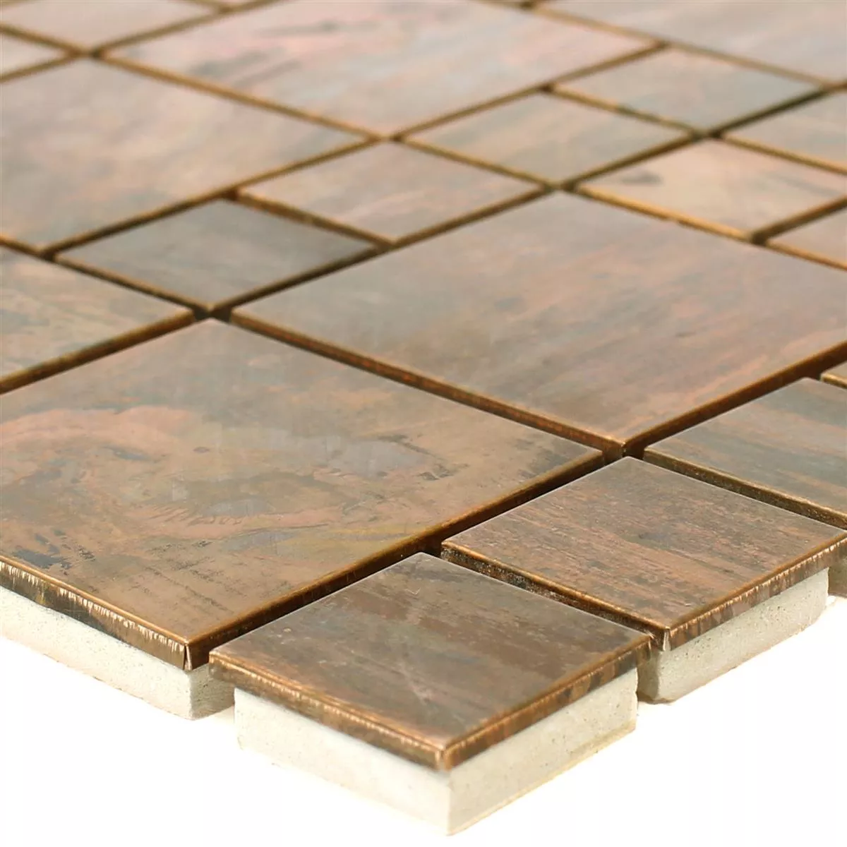 Metal Copper Mosaic Tiles Myron Kombi
