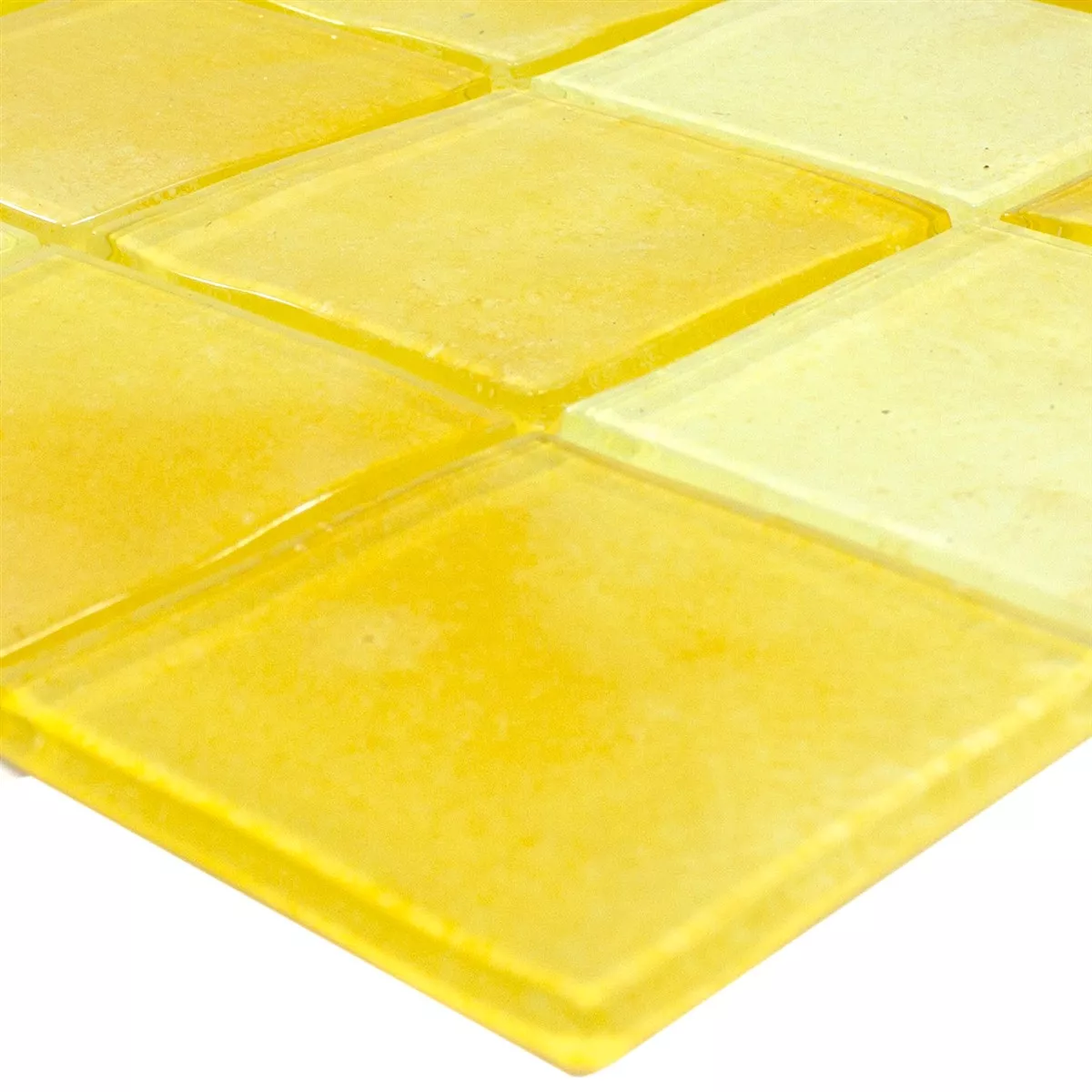 Glass Mosaic Argos Yellow 48x48x4 mm