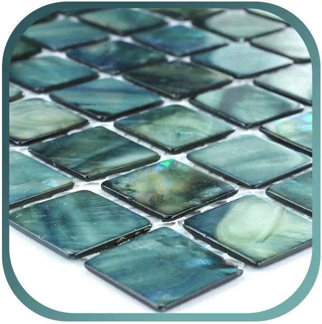 Glass Mosaic Nacre Effect Glass Mosaic Nacre Effect