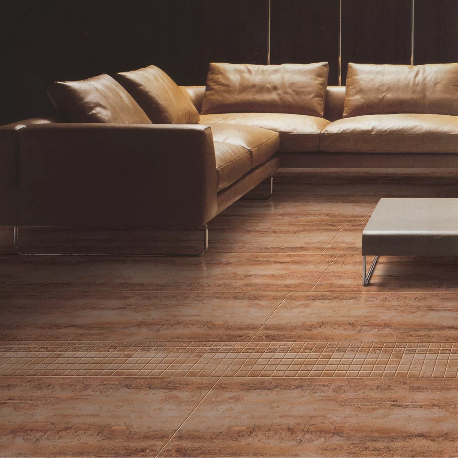 Floor Tiles Semi Polished Madeira Brown 30x60cm