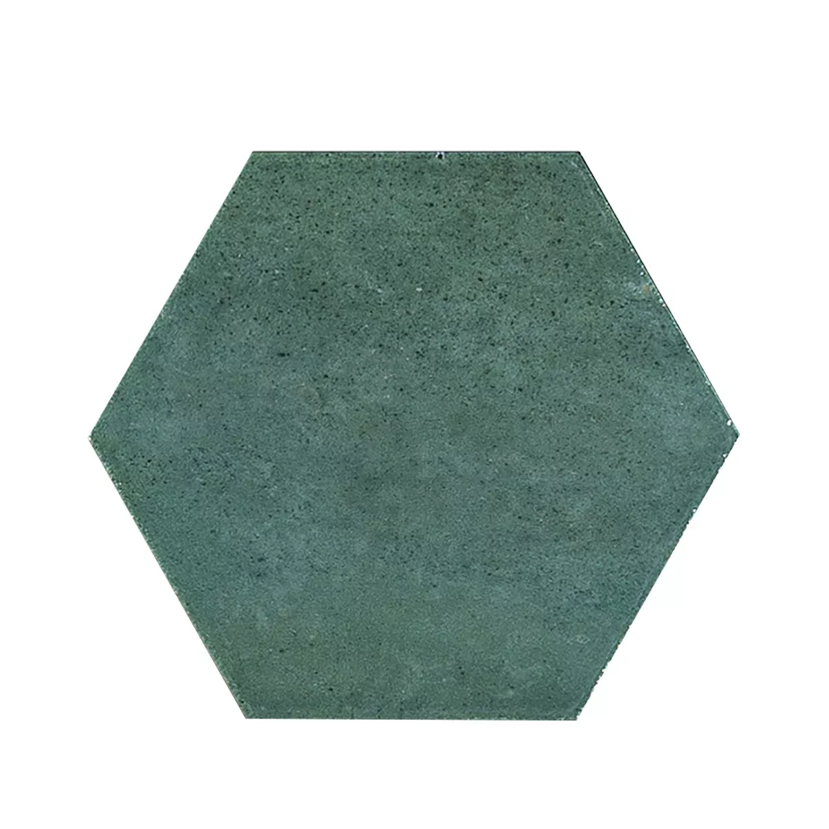 Lorino Grün Glänzend Sechseck 18,2 x 21 cm