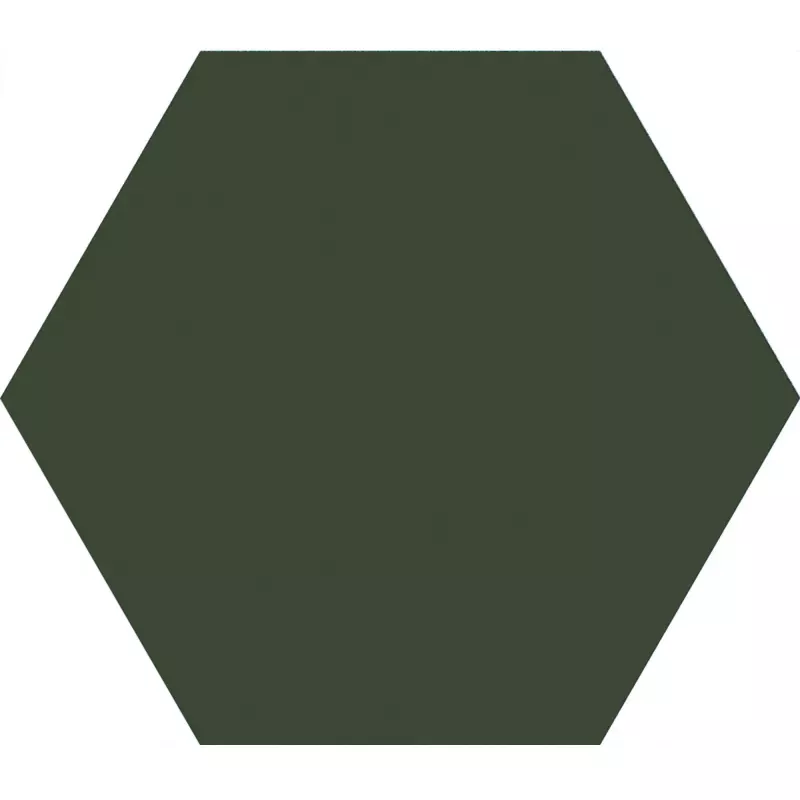 Floor Tiles Loire Green Hexagon Structured 23x27 cm