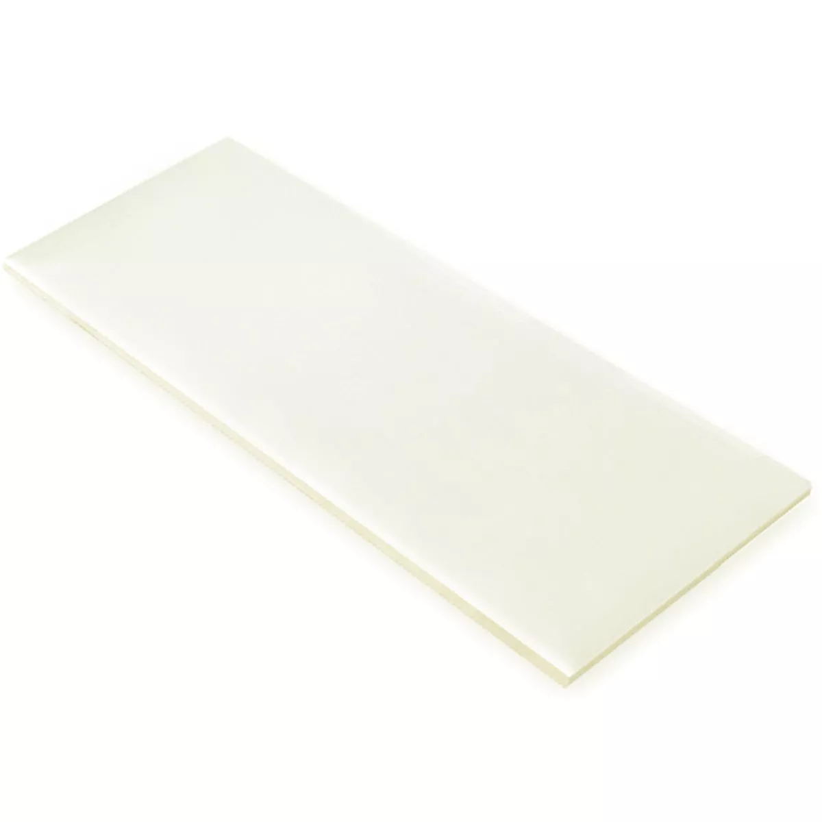 Metro Wall Tiles Creme Mat 10x30cm