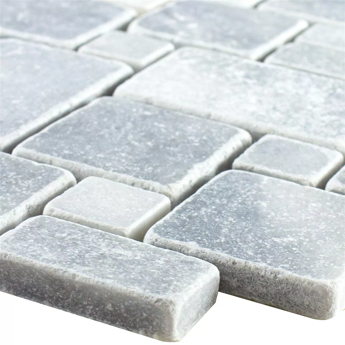 Natural Stone Marble Mosaic Tiles Kilkenny Light Grey Natural Stone Marble Mosaic Tiles Kilkenny Light Grey