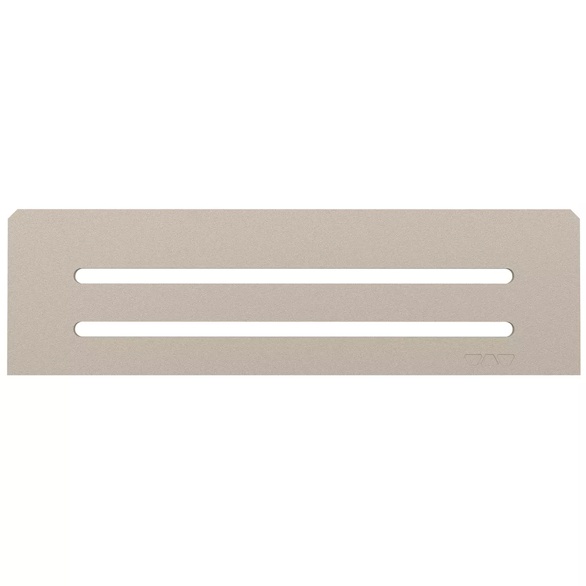 Niche wall shelf Schlüter rectangular 30x8.7cm Wave Cream