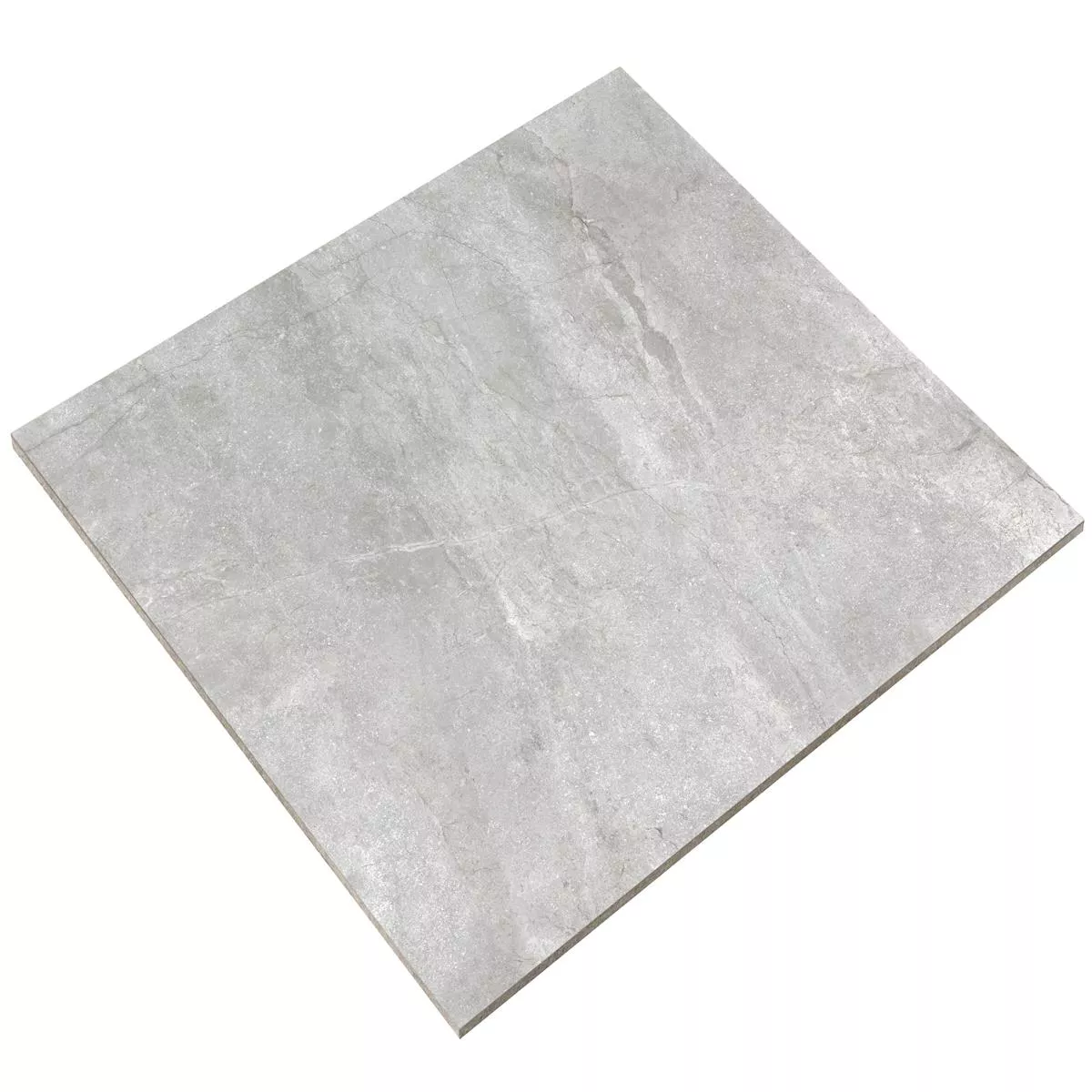 Sample Floor Tiles Pangea Marble Optic Mat Silver 60x60cm
