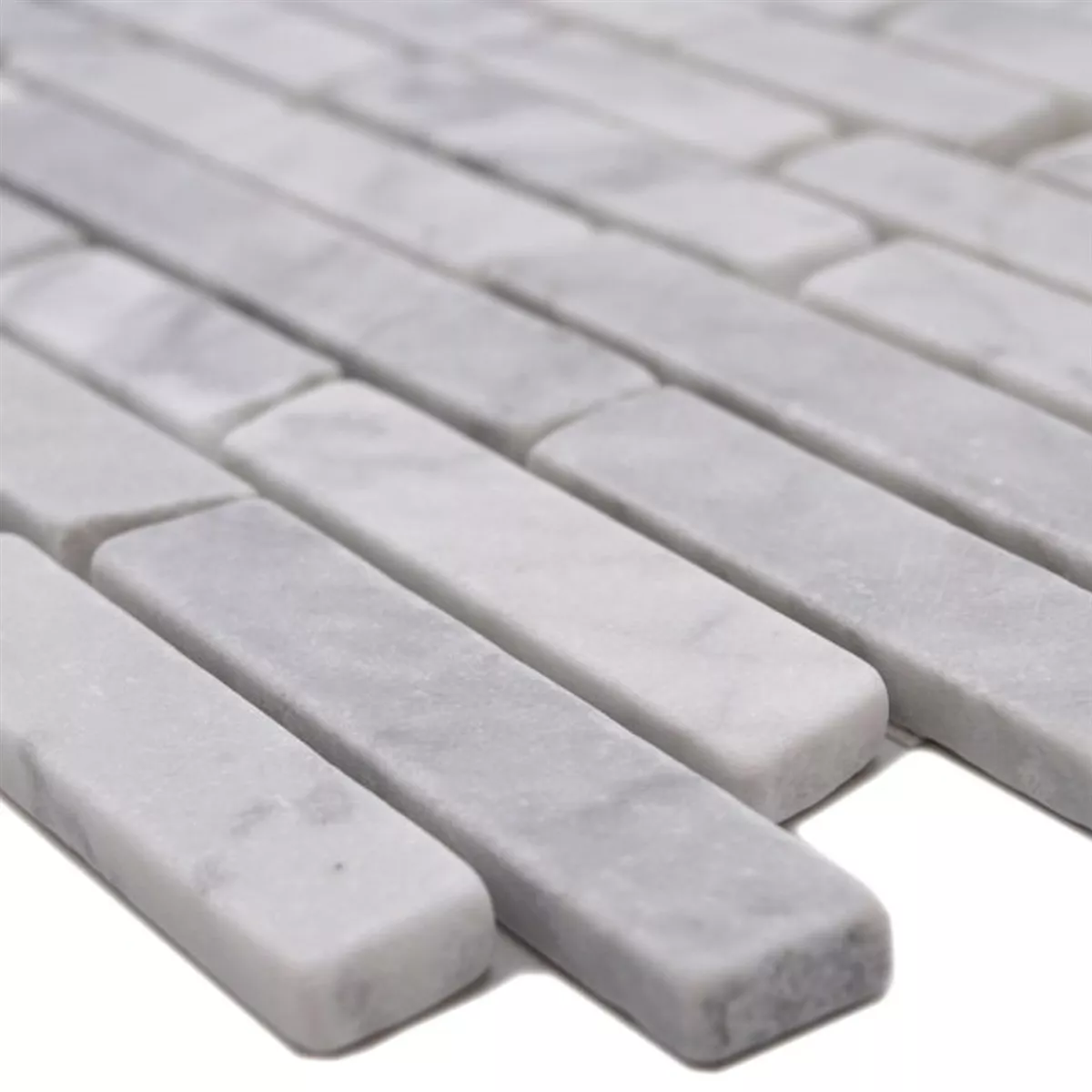 Marble Natural Stone Mosaic Tile Mali Carrara Blanc