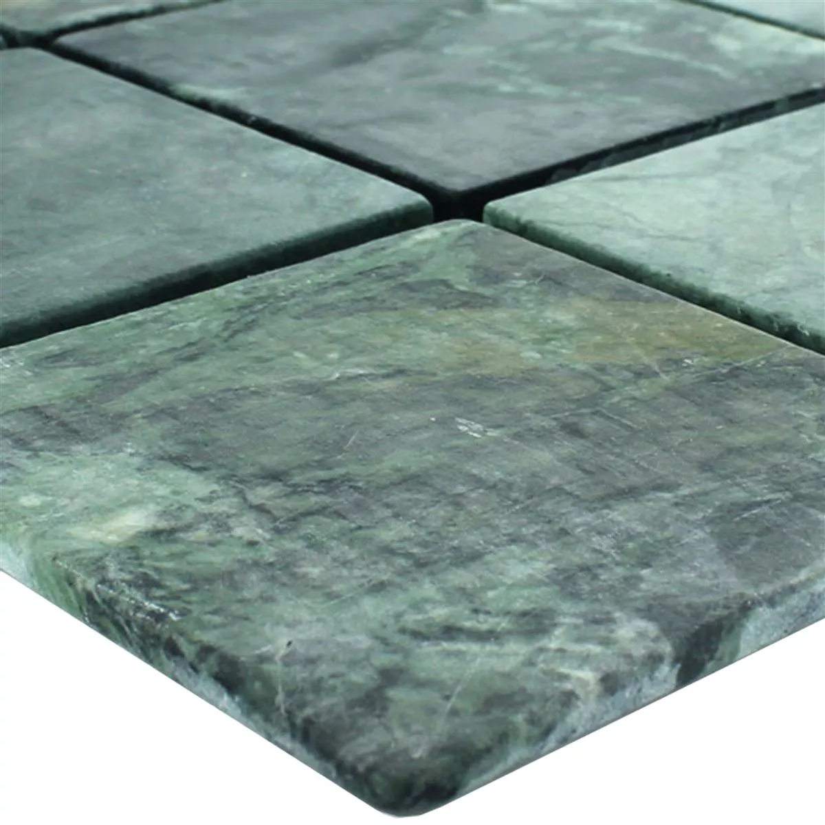 Mosaic Tiles Marble 98x98x8mm Verde Green