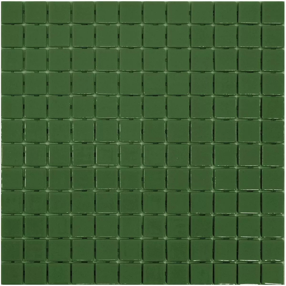 Glass Swimming Pool Mosaic Venetia Dark Green