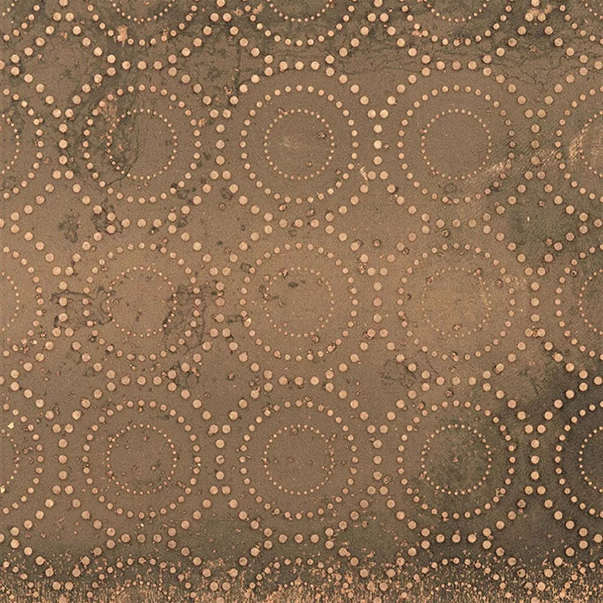 Sample Floor Tiles Chicago Metal Optic Bronze R9 - 18,5x18,5cm - 4