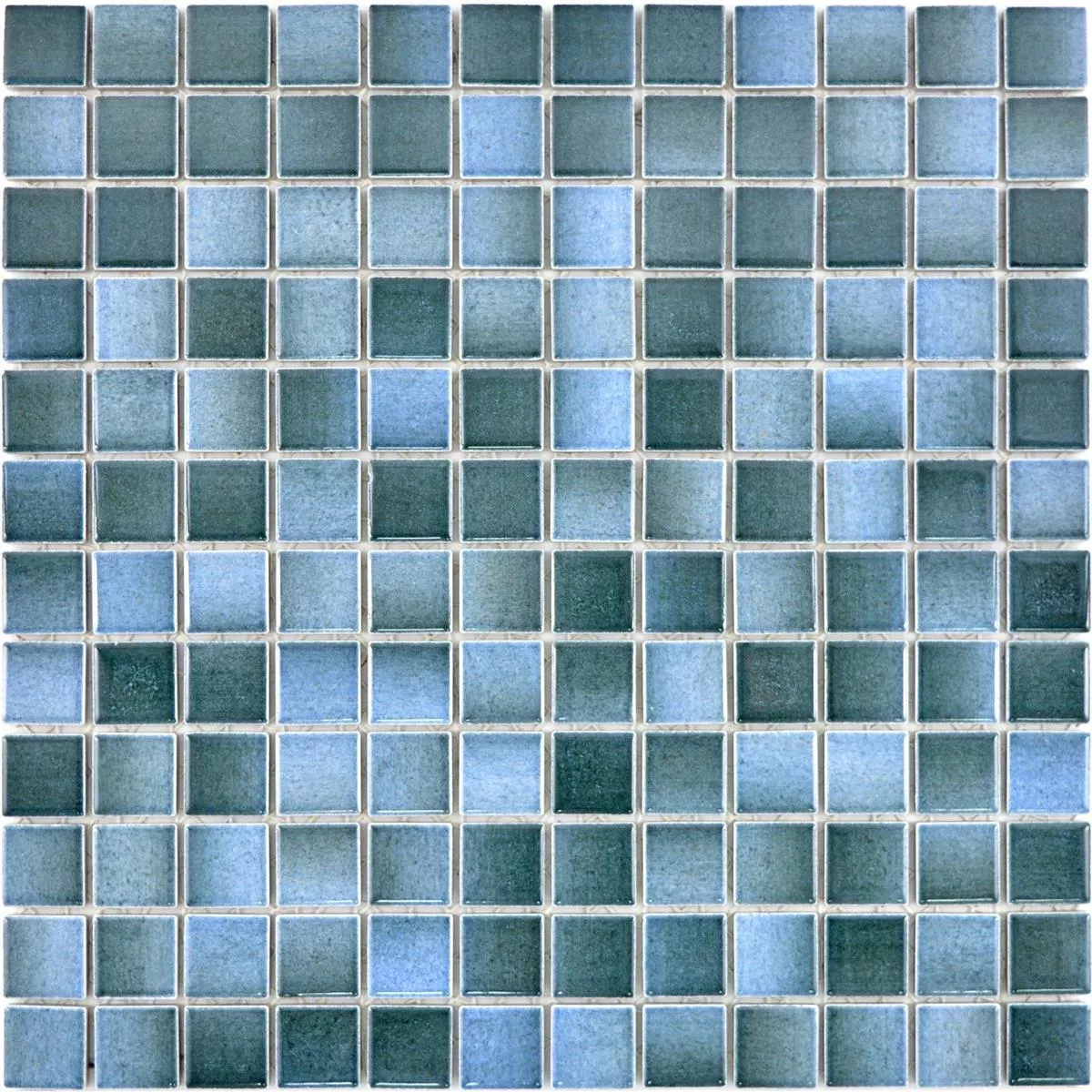 Ceramic Mosaic Tiles Picasso Blue